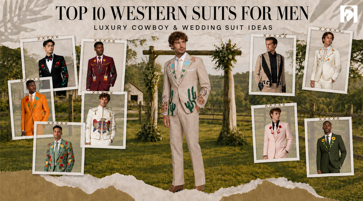 Top 10 Western Suits for Men: Luxury Cowboy & Wedding Suit Ideas Addicted Bespoken
