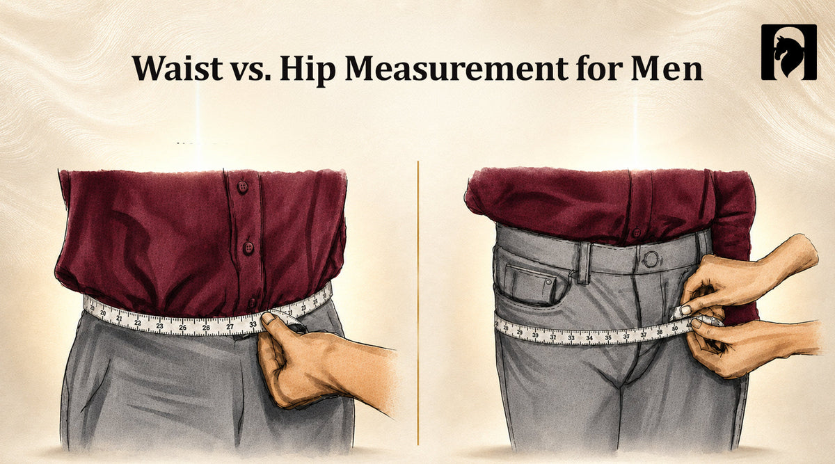 Waist vs. Hip Measurement for Men: How to Measure Correctly for Pants & Suits Addicted Bespoken