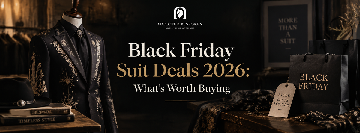 Black Friday Suit Deals 2026: What's Worth Buying Addicted Bespoken