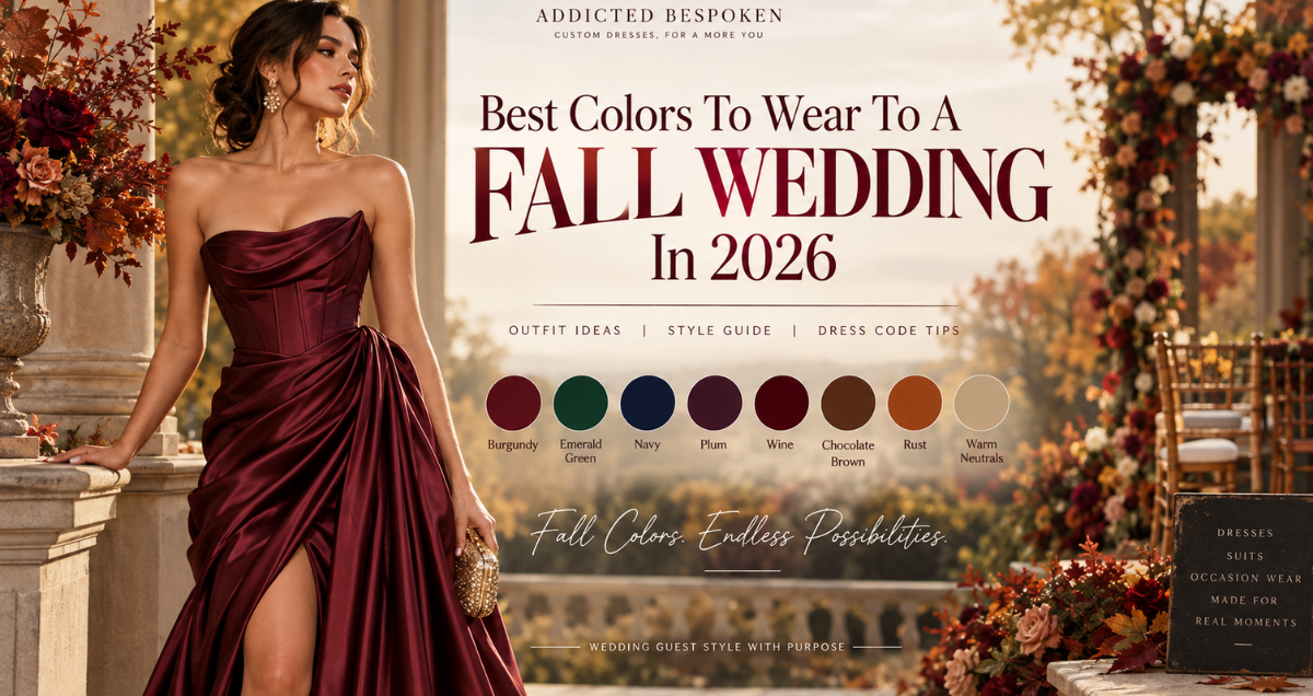 Best Colors To Wear To A Fall Wedding In 2026 Addicted Bespoken