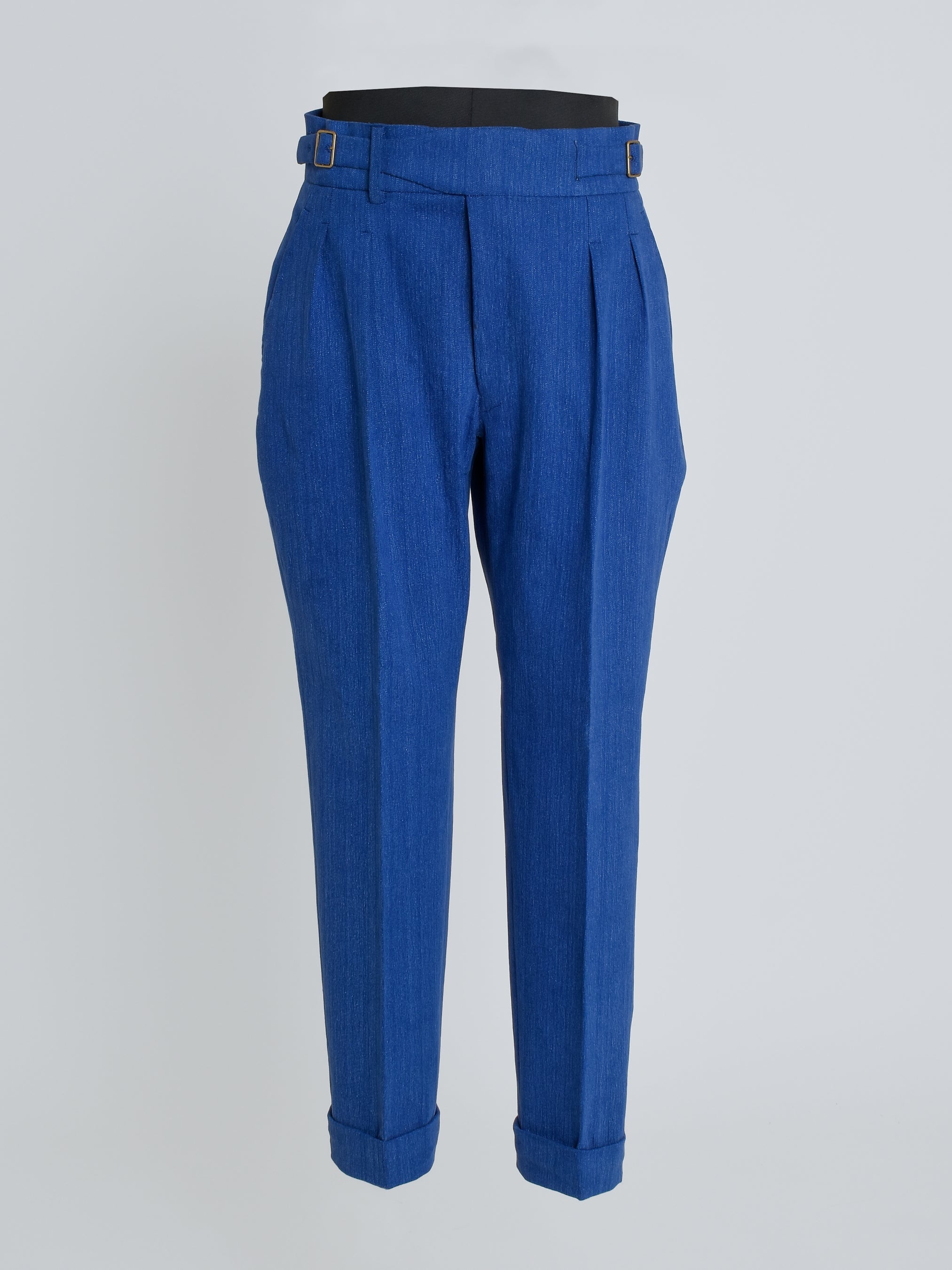 Denim Dapper Gurkha Pants Addicted Bespoken