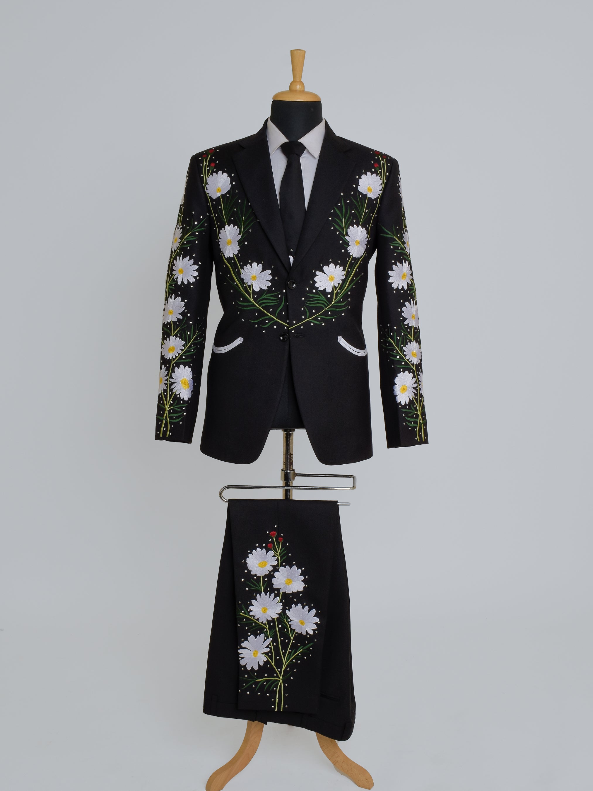 Flower Fusion Country Western Suit