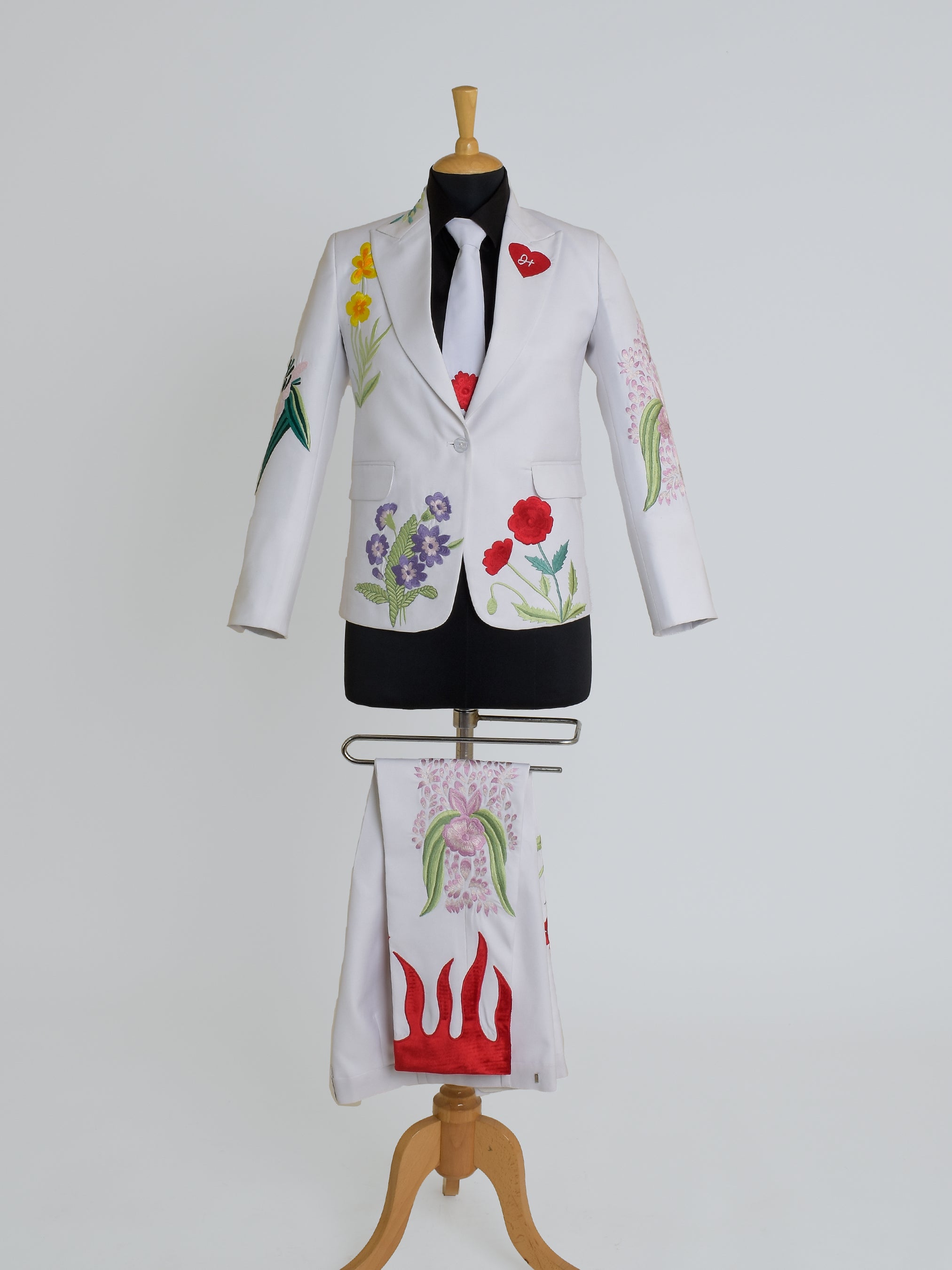 Poppy Blossom Country Western Suit