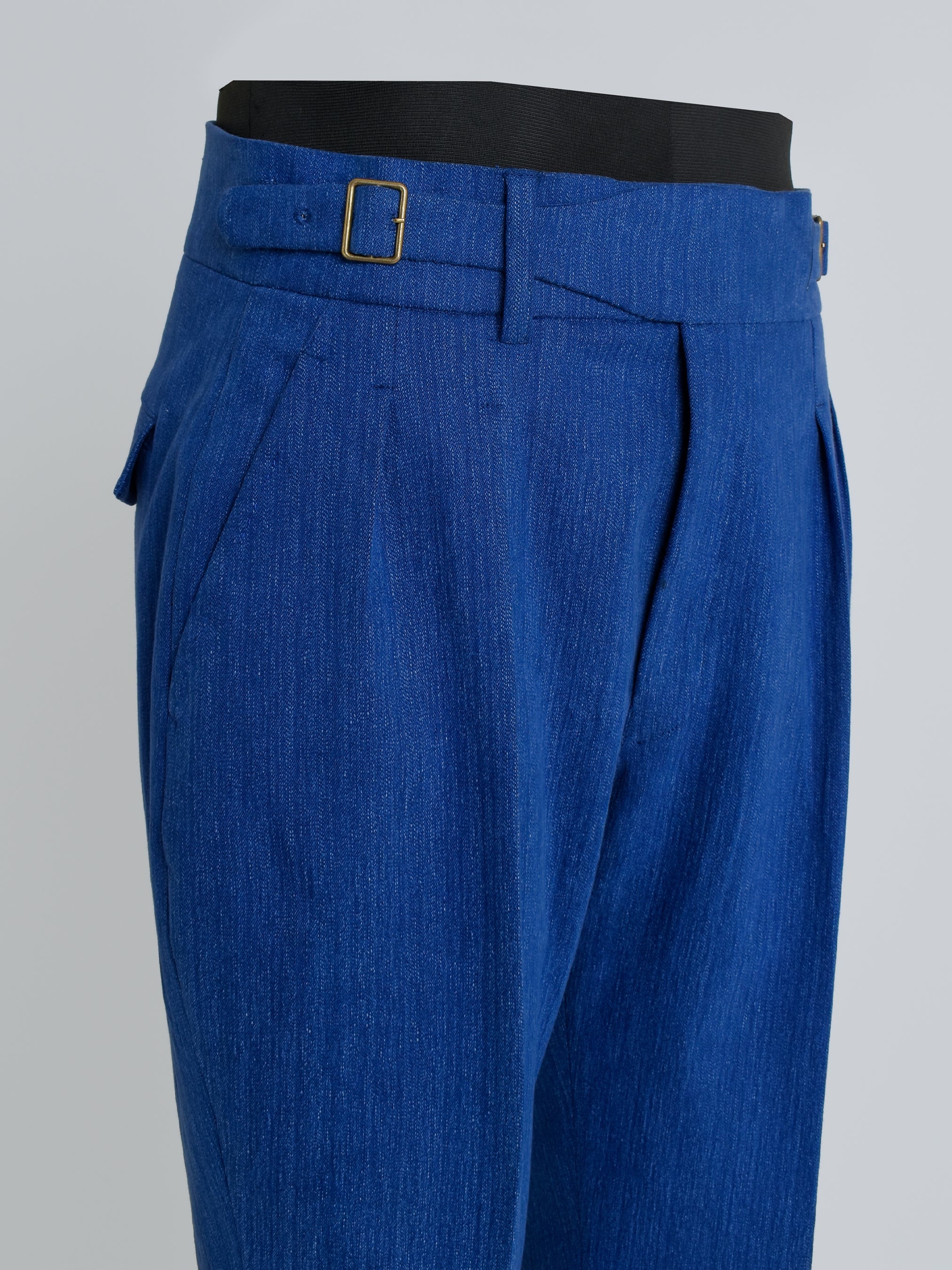 Denim Dapper Gurkha Pants Addicted Bespoken