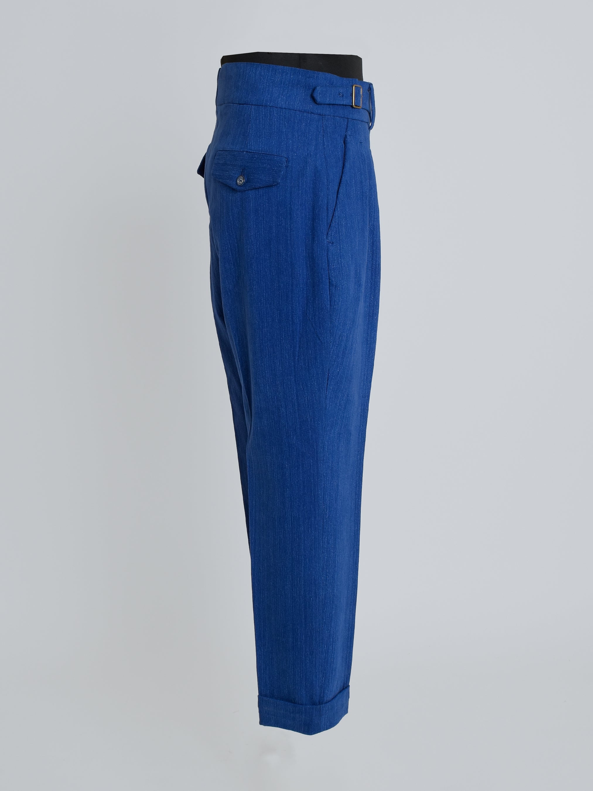 Denim Dapper Gurkha Pants Addicted Bespoken