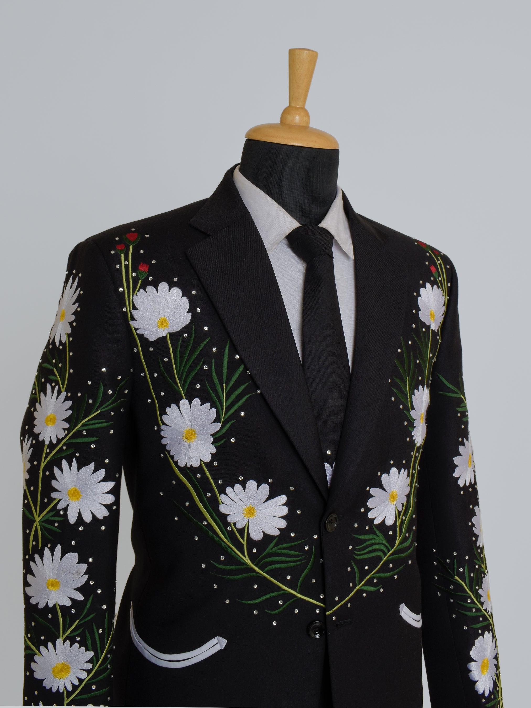 Flower Fusion Country Western Suit