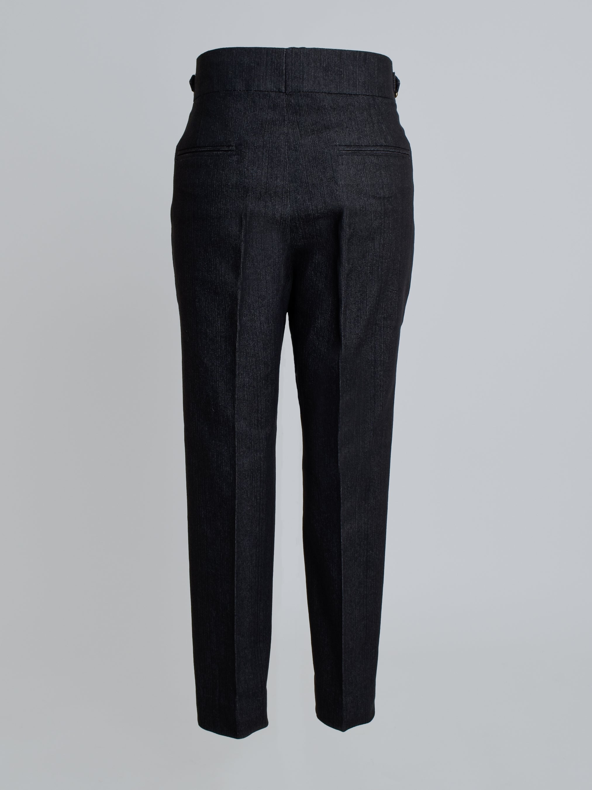 Indigo Denim Gurkha Pant - Suspender Buttons
