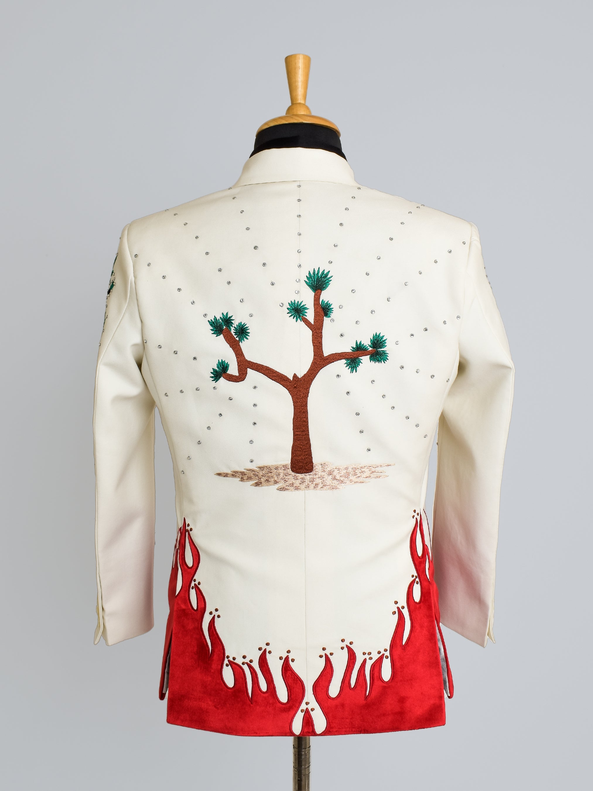 Custom Embroidered Western Suit