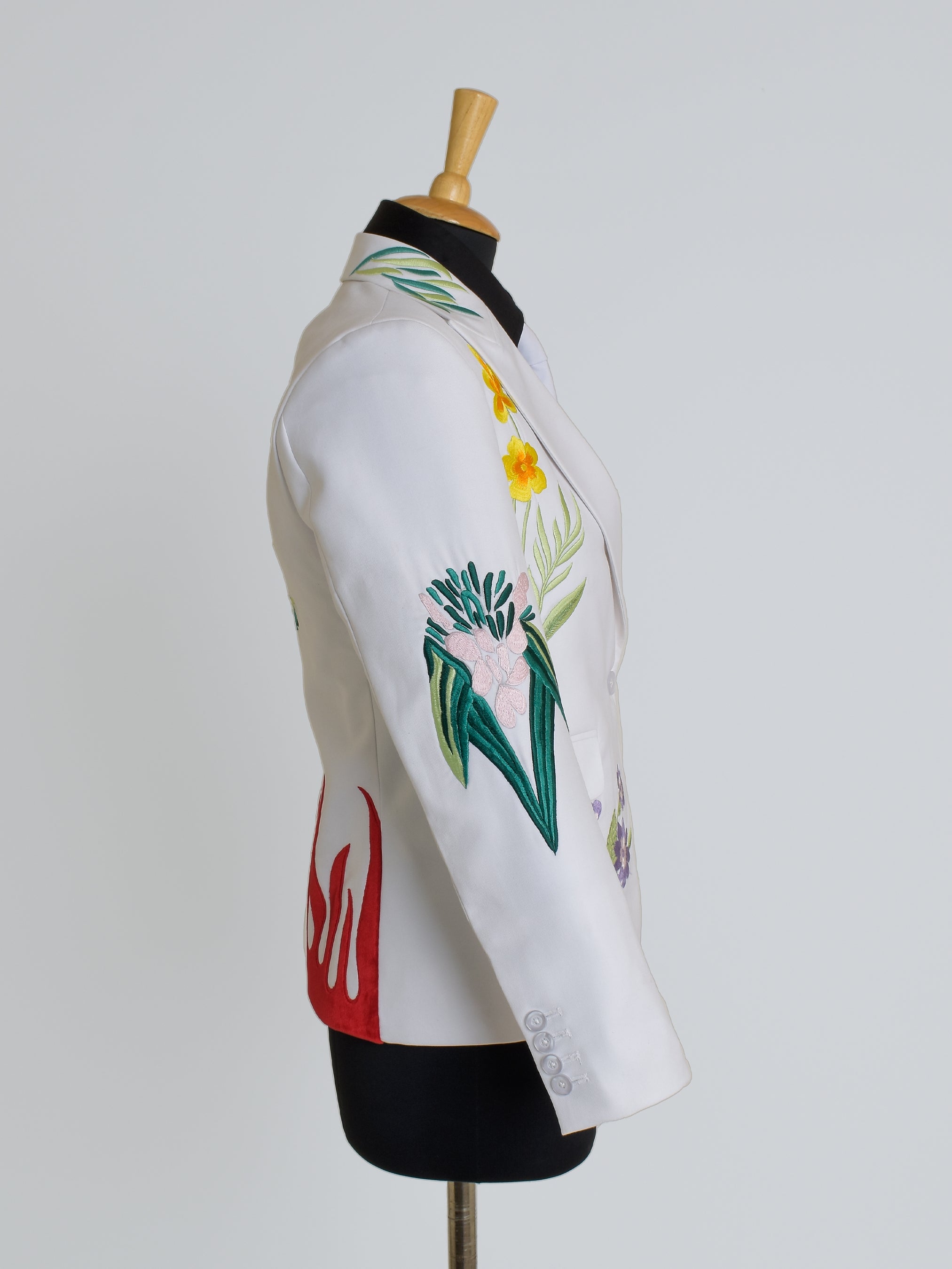 Poppy Blossom Country Western Suit