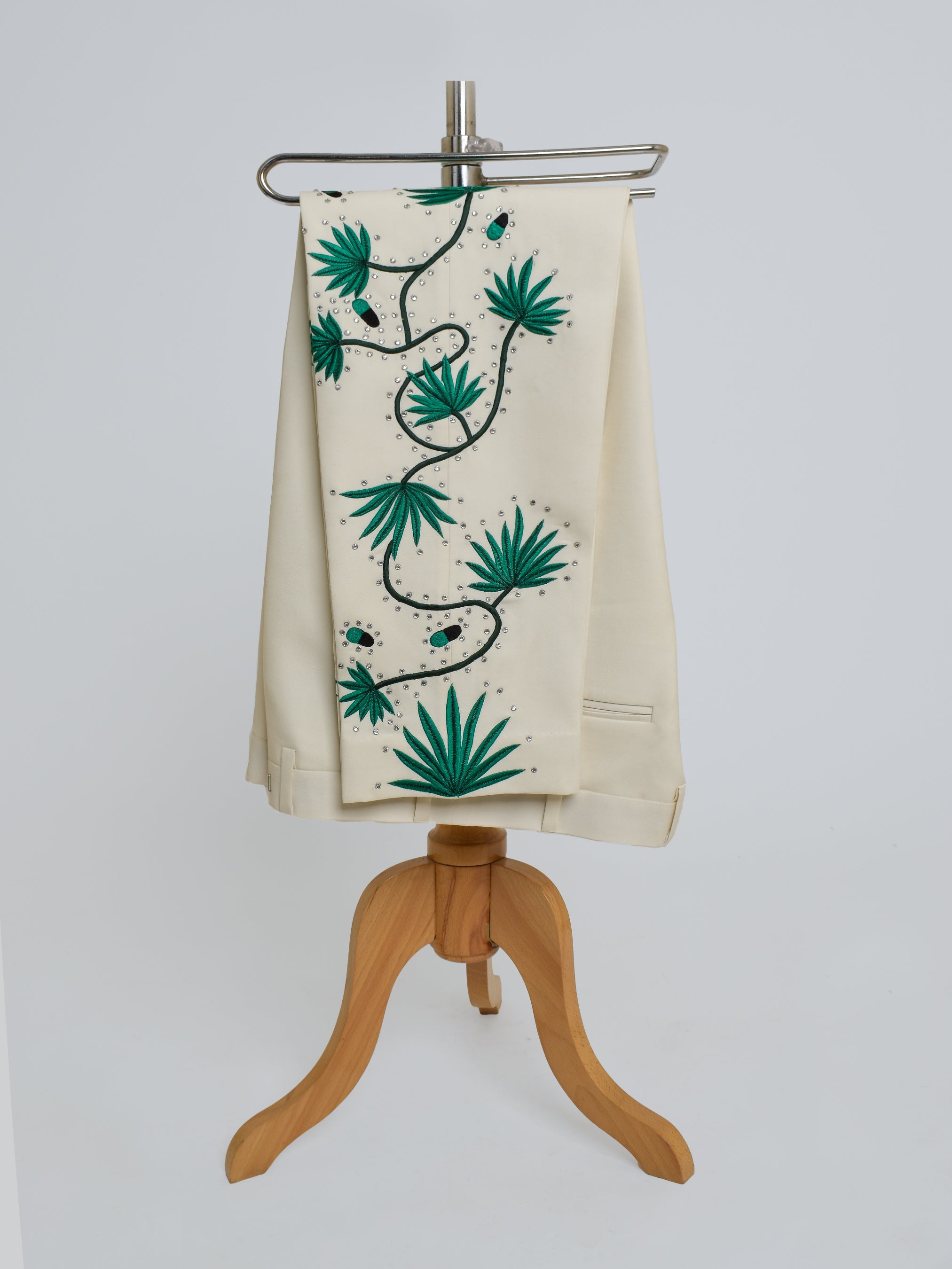 Custom Embroidered Western Suit