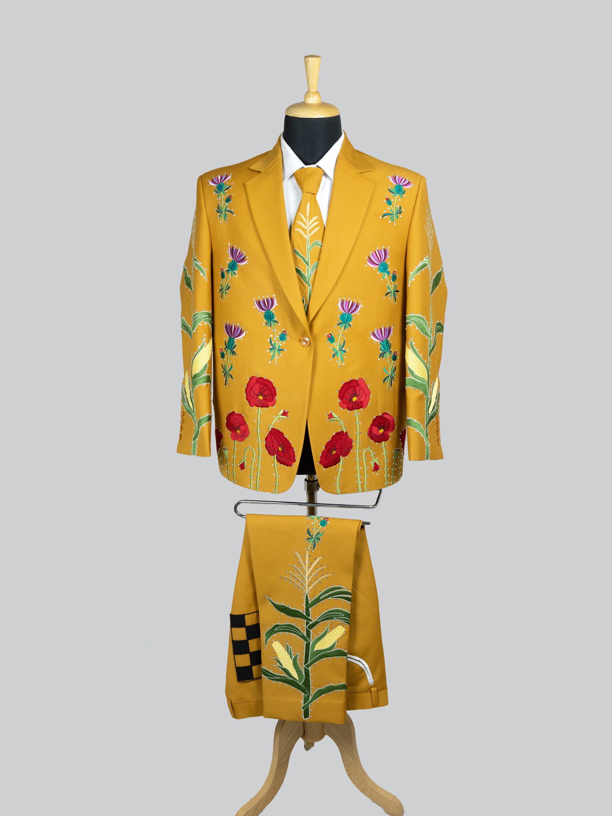 Red Poppy Suit
