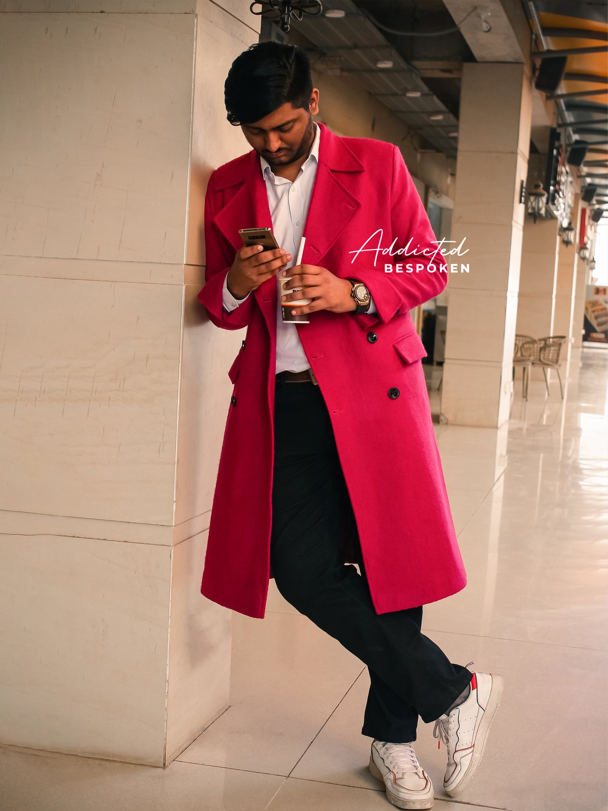 Elegant Tailored Overcoat Addicted Bespoken