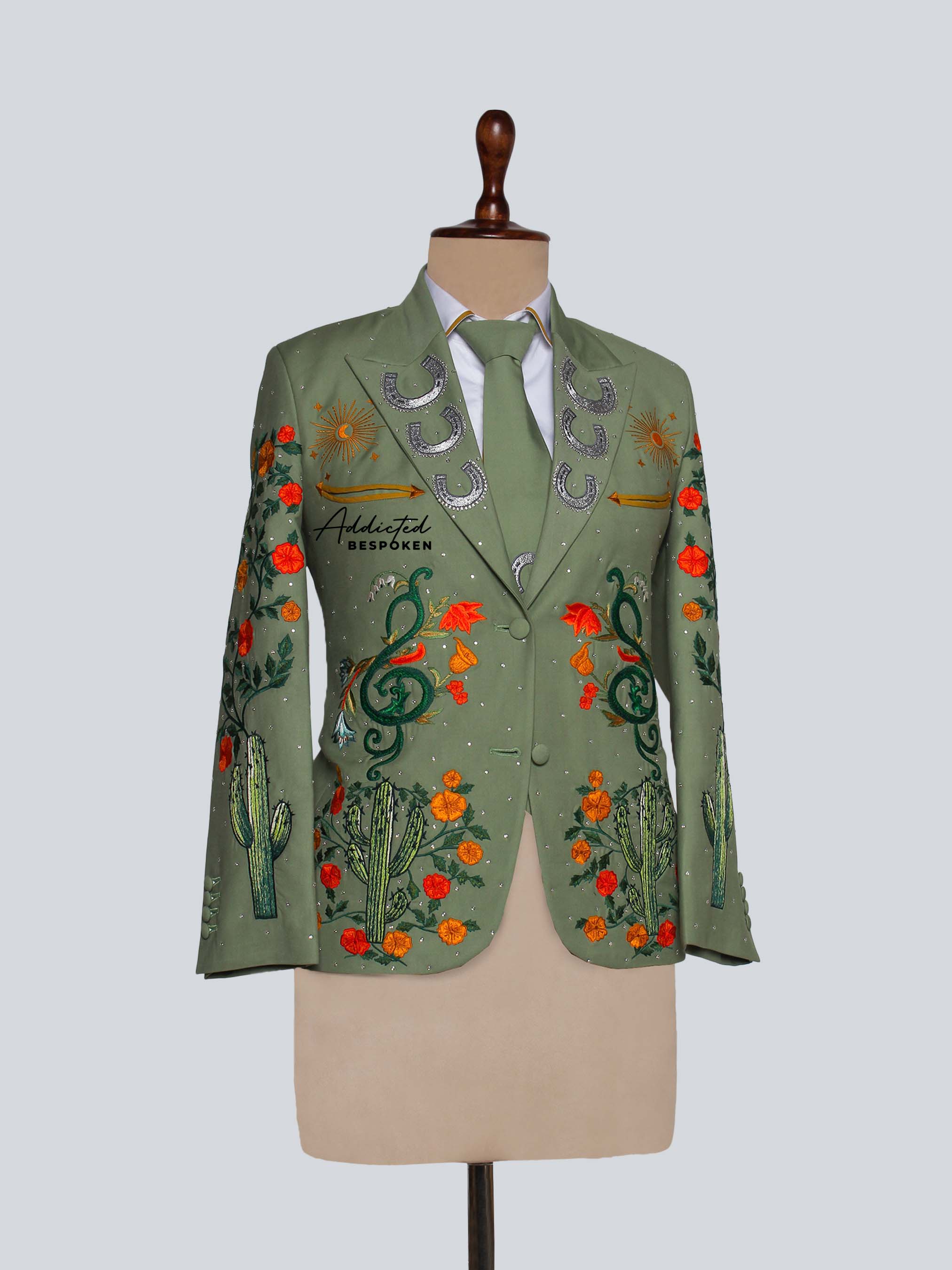 Desert Bloom Cotton Suit Addicted Bespoken