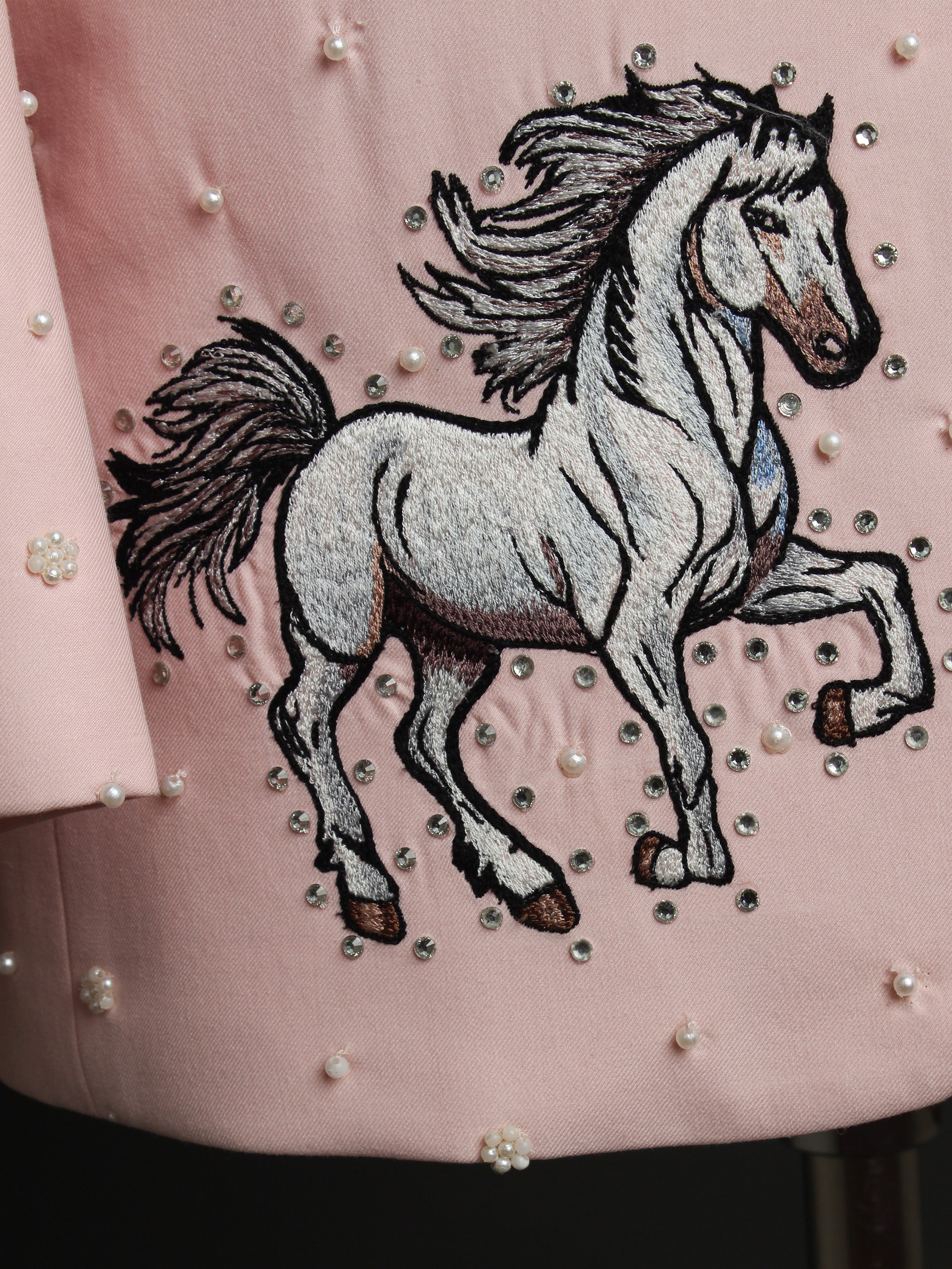 Flora & Fauna Pearl Embellished Suit Adddicted Bespoken