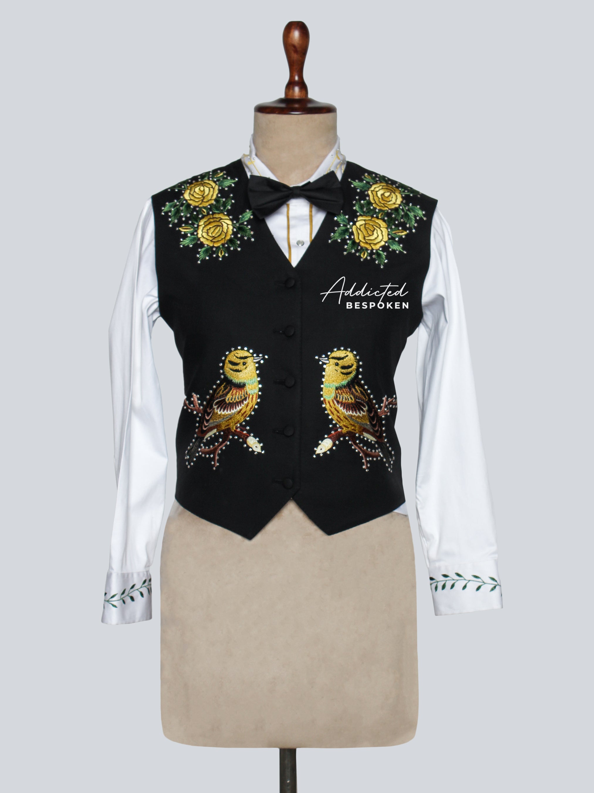 Star-Spangled Western Charm Fringe Embroidered Suit