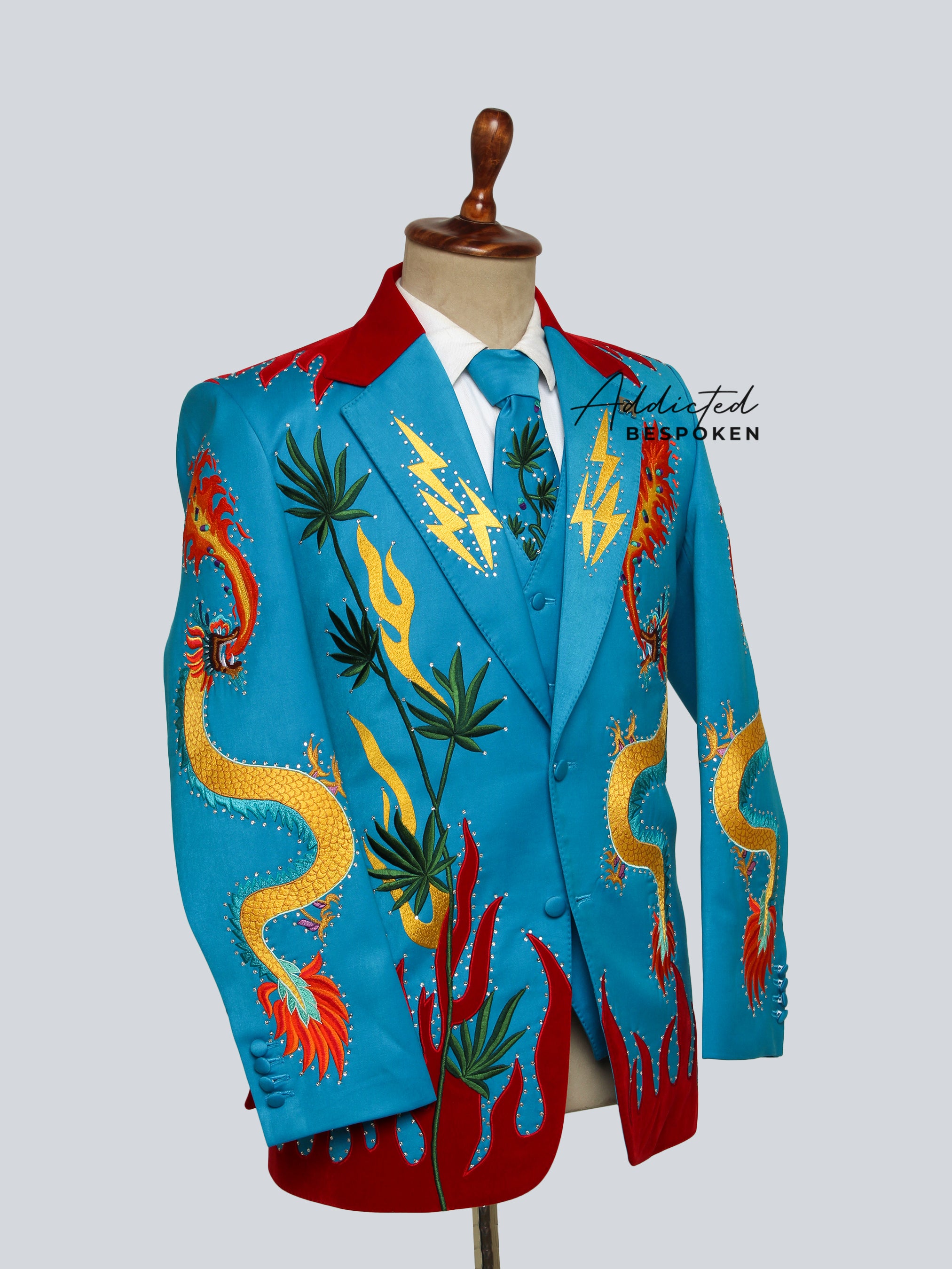 Dragon Inferno Bespoke Power Suit