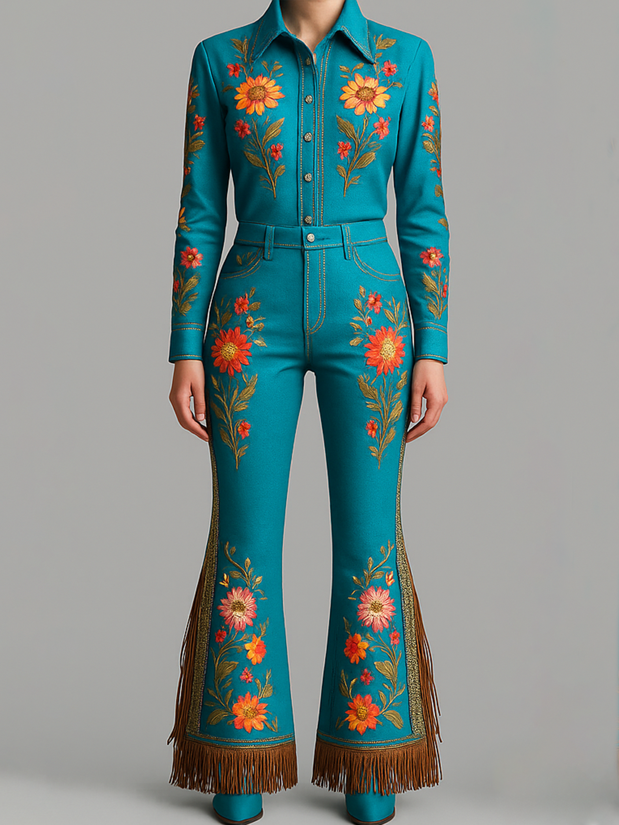 The Desert Bloom Rodeo Suit