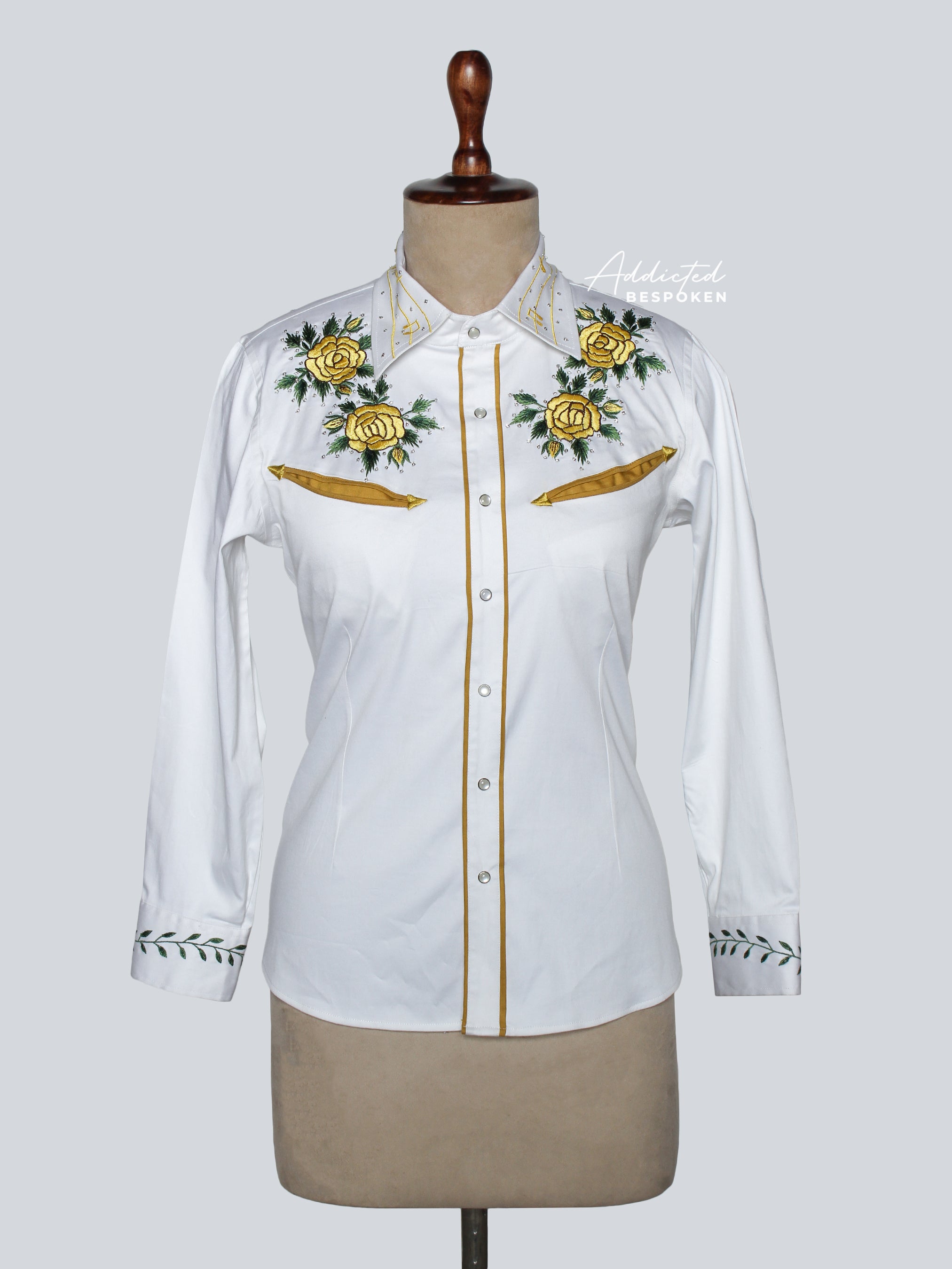 Star-Spangled Western Charm Fringe Embroidered Suit