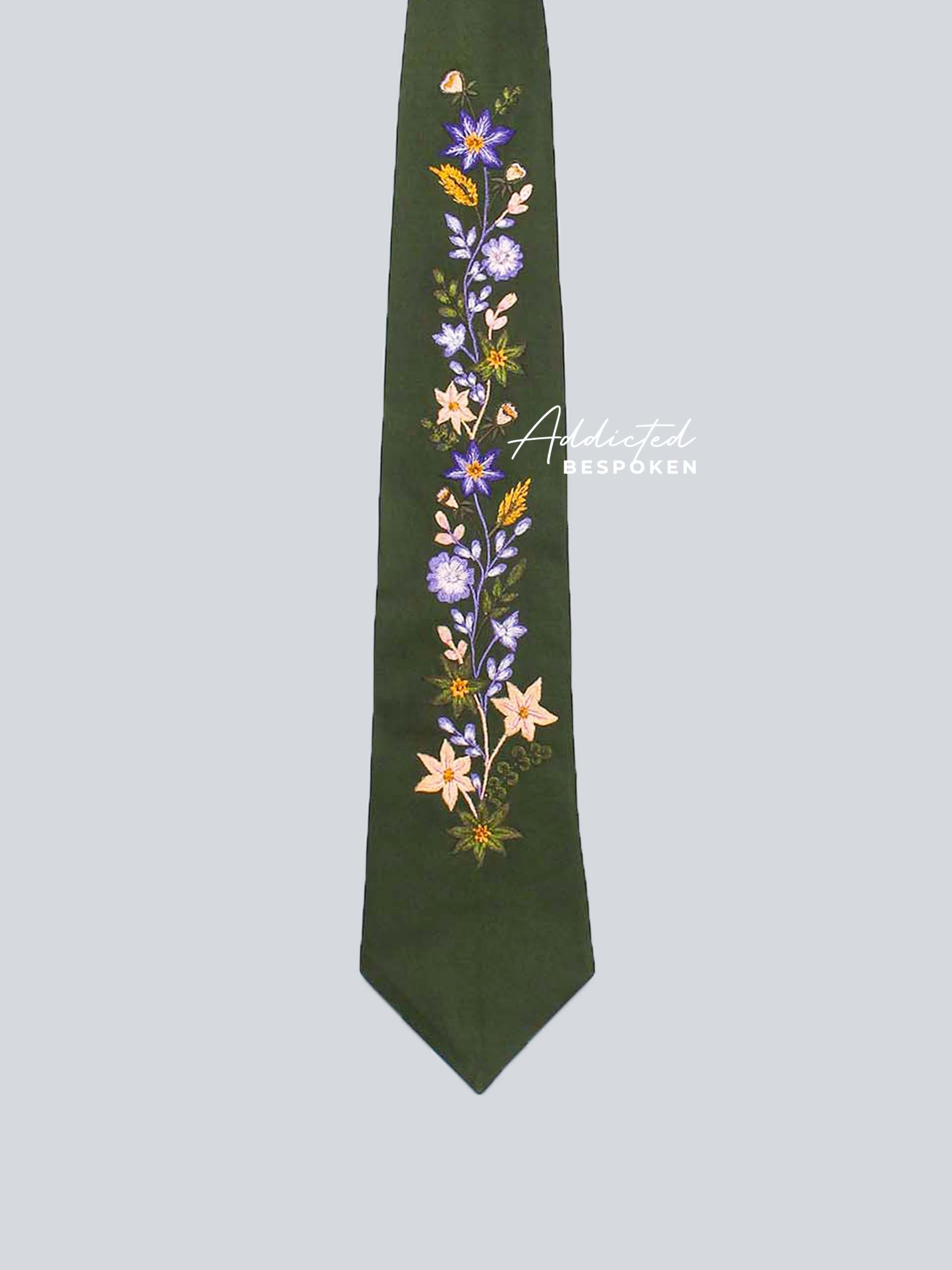Botanical Floral Wedding Suit Addicted Bespoken