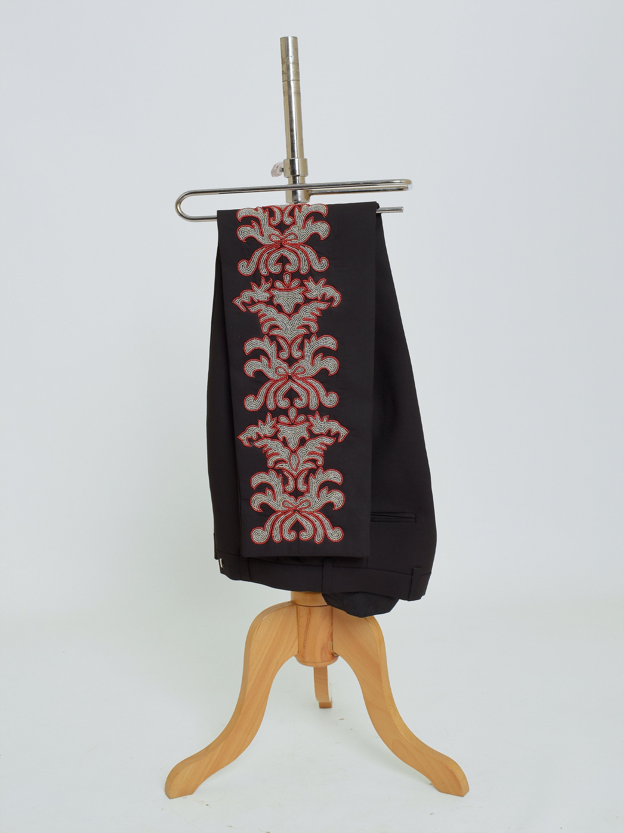 Embroidered Prom Suit