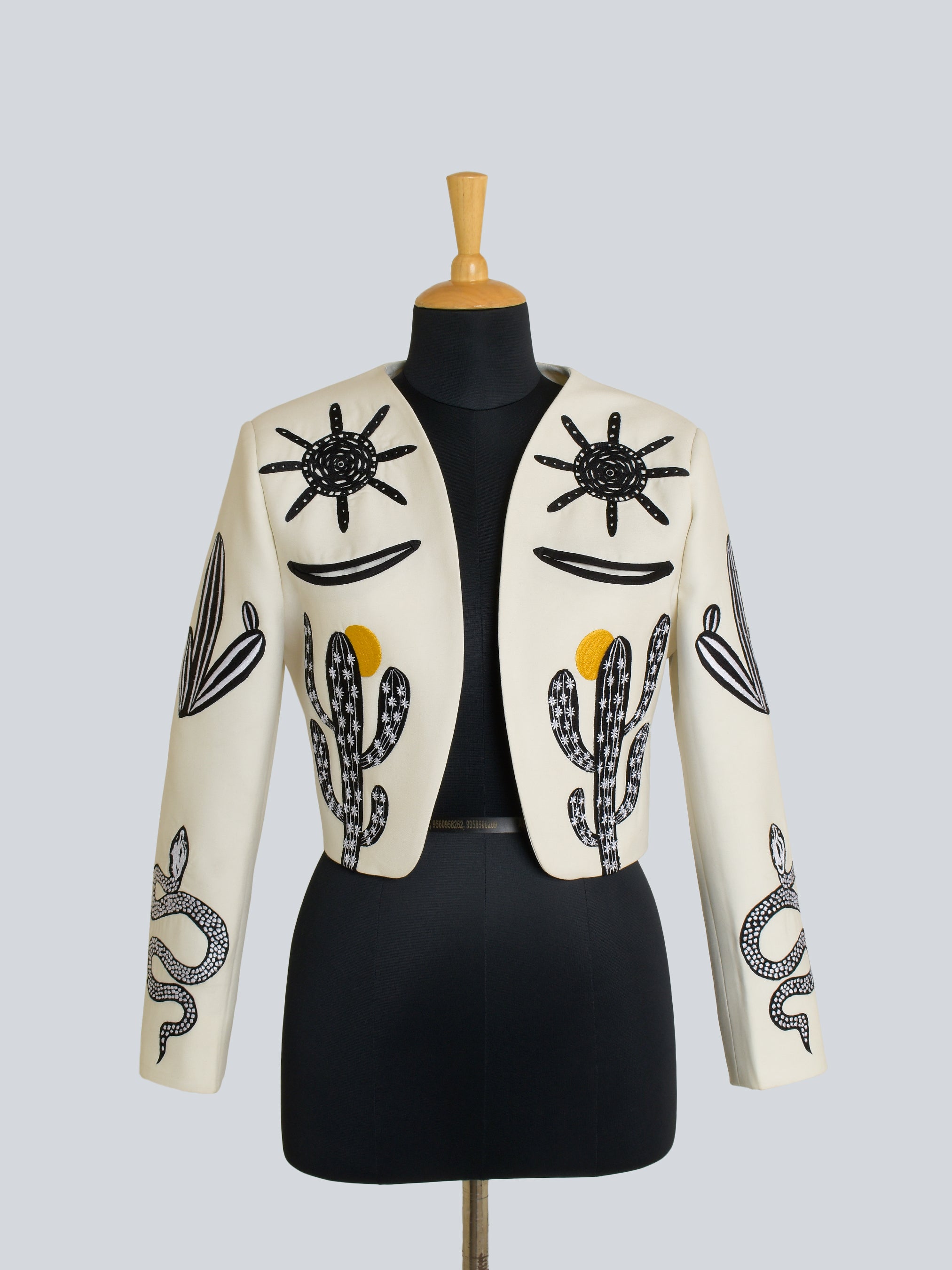 Cactus Cosmos Crop Jacket