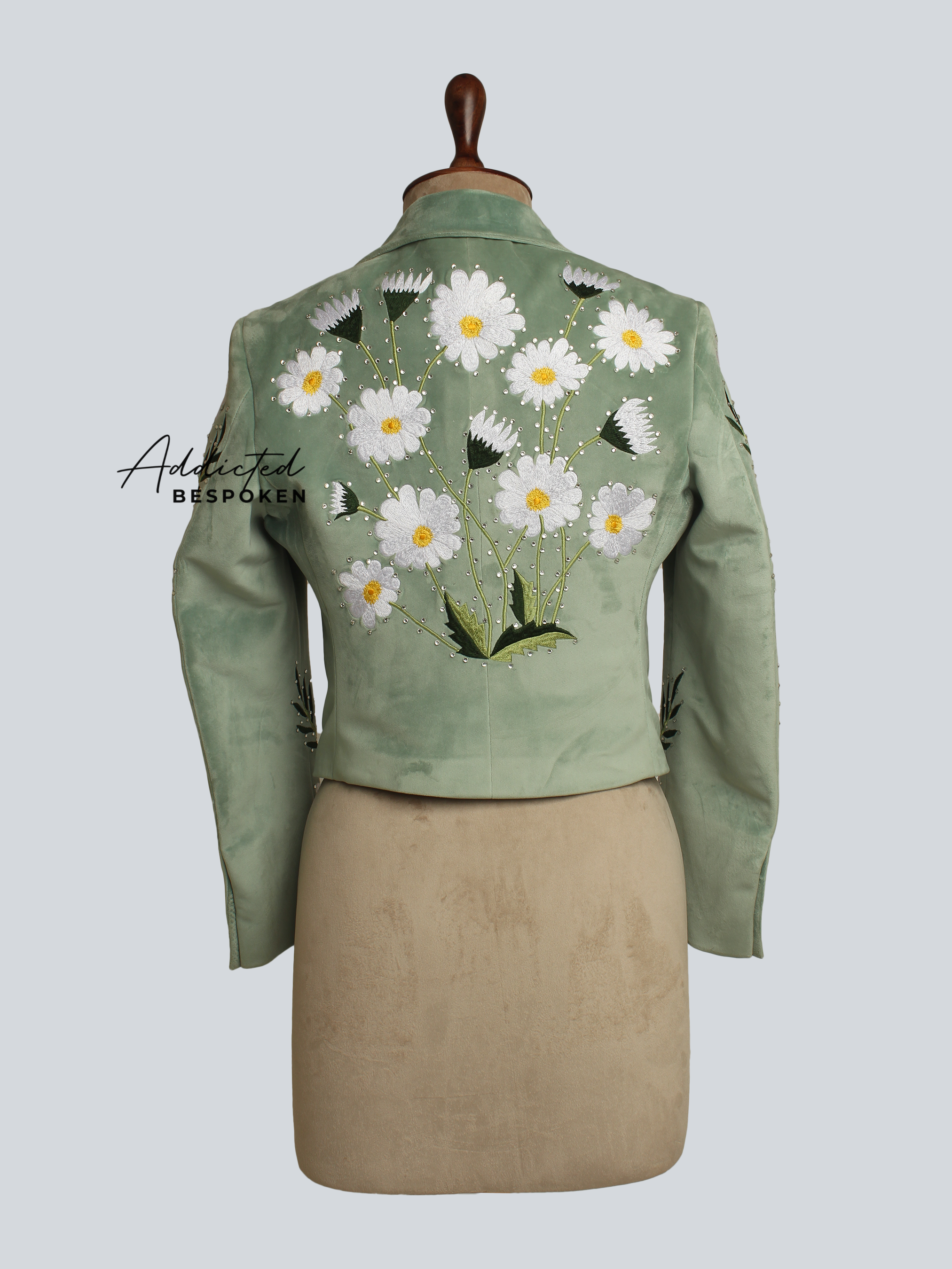Daisy Floral Crop Jacket Addicted Bespoken