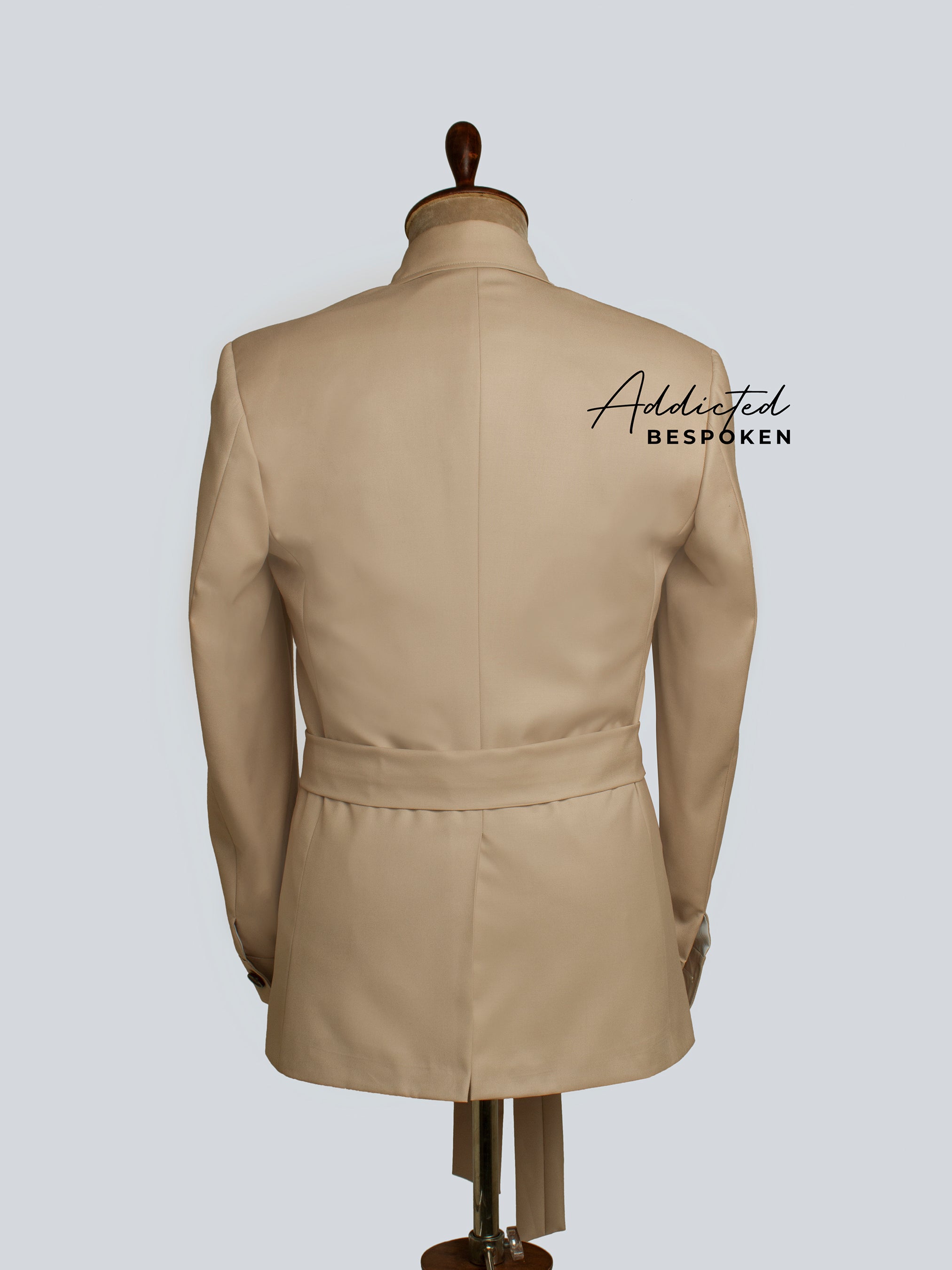 Safari Inspired Belt Suit Addicted Bespoken