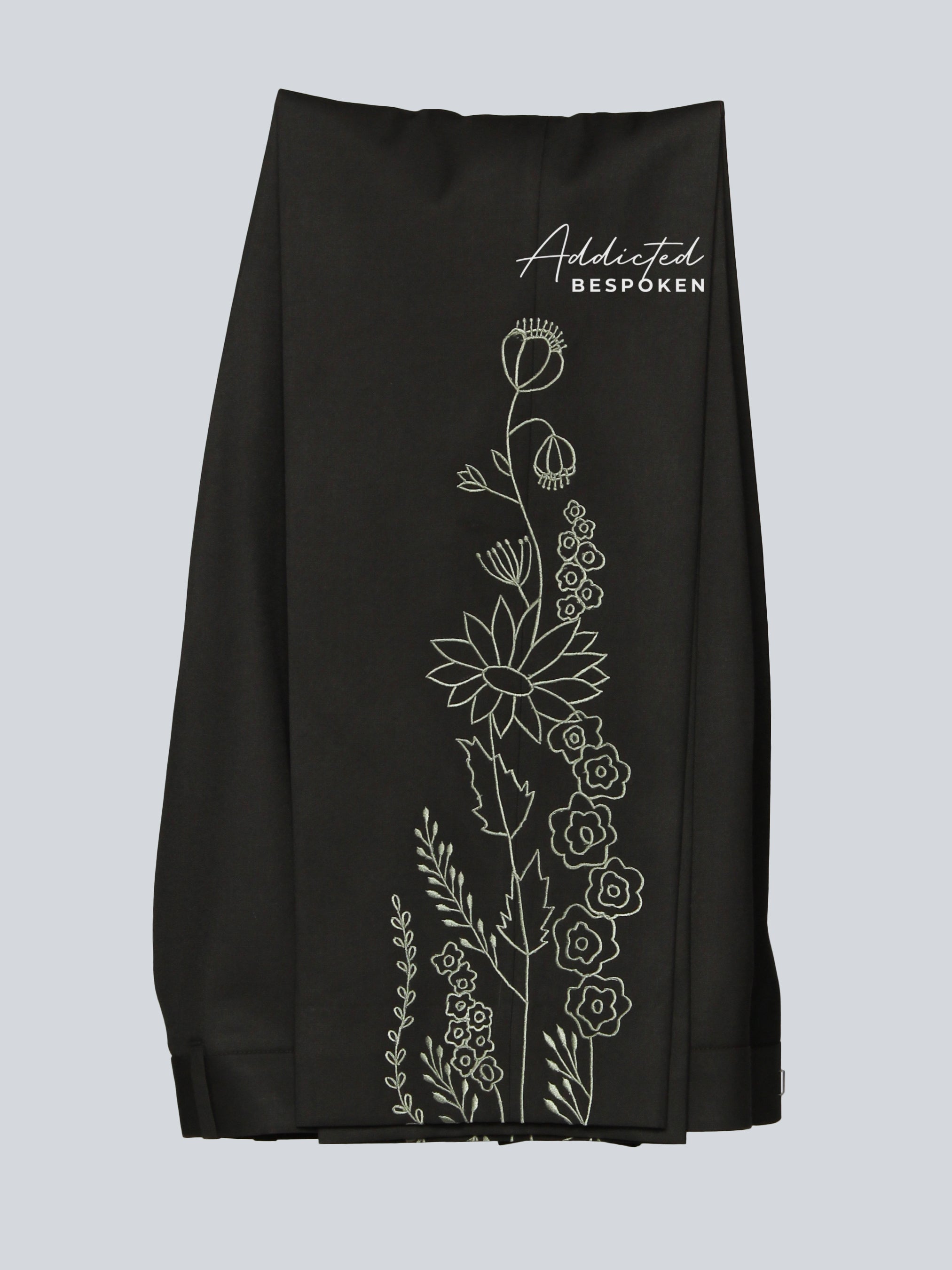 Botanical Embroidery Suit