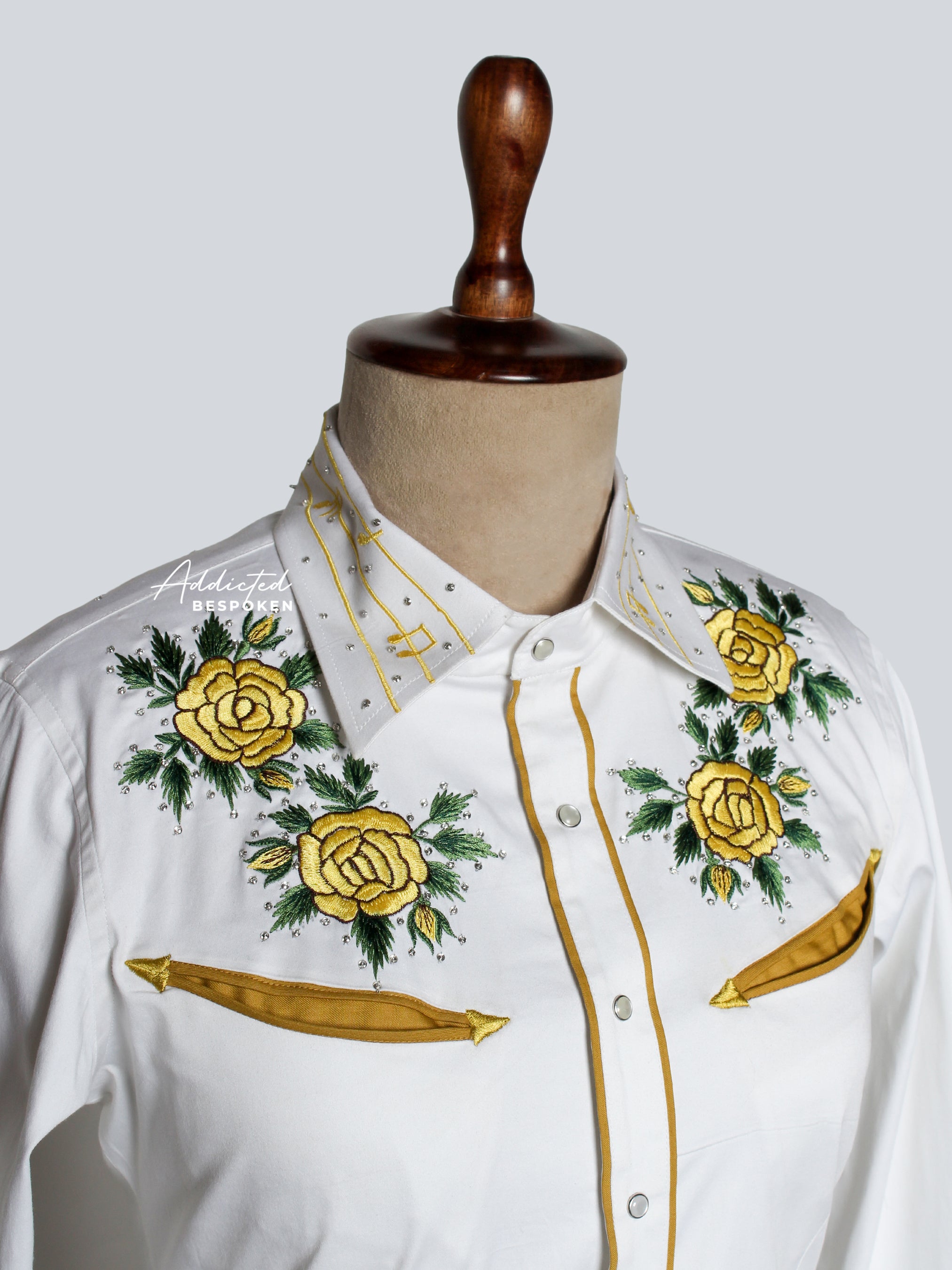 Star-Spangled Western Charm Fringe Embroidered Suit