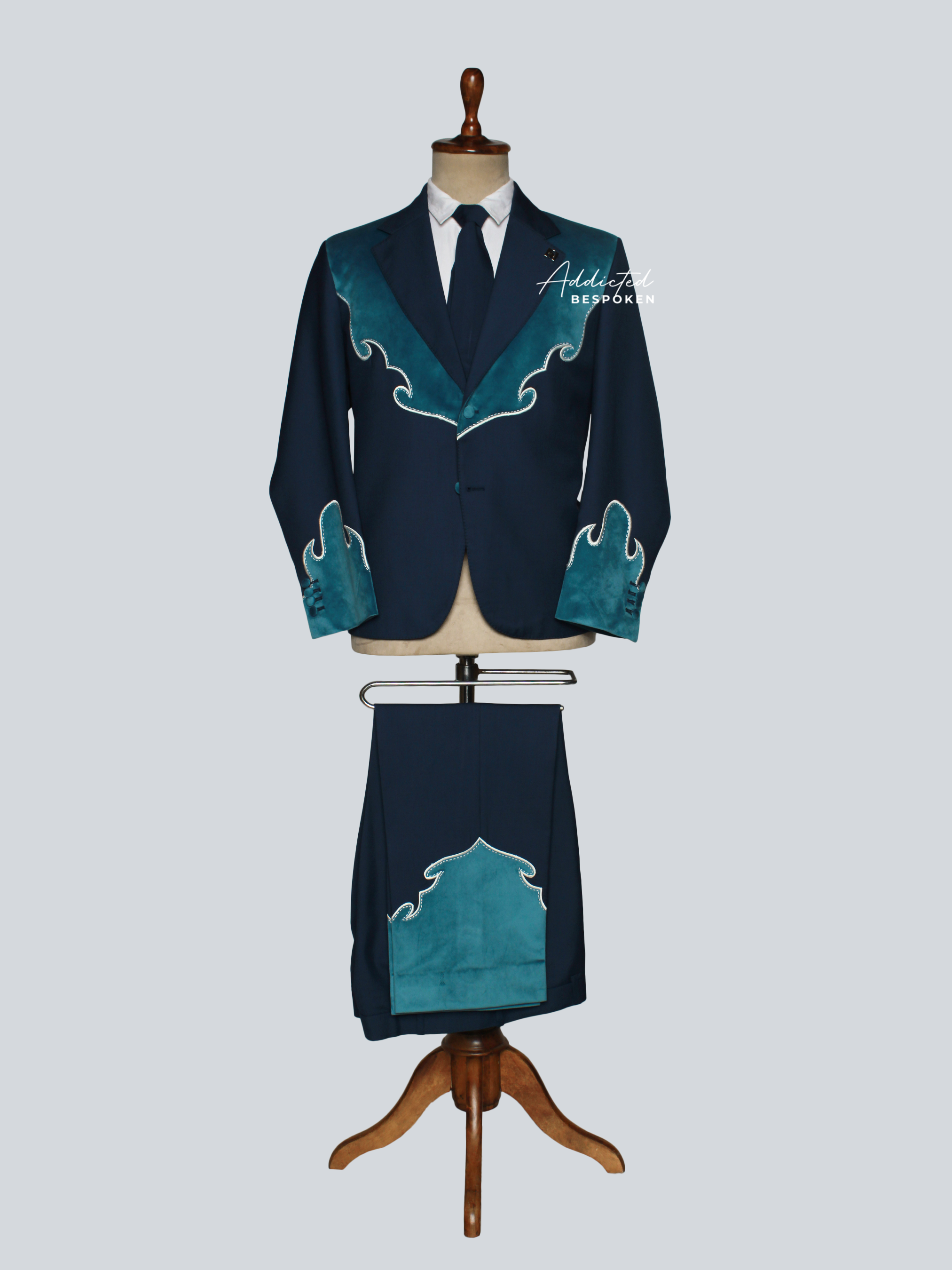 Midnight Mesa Western Suit Addicted Bespoken