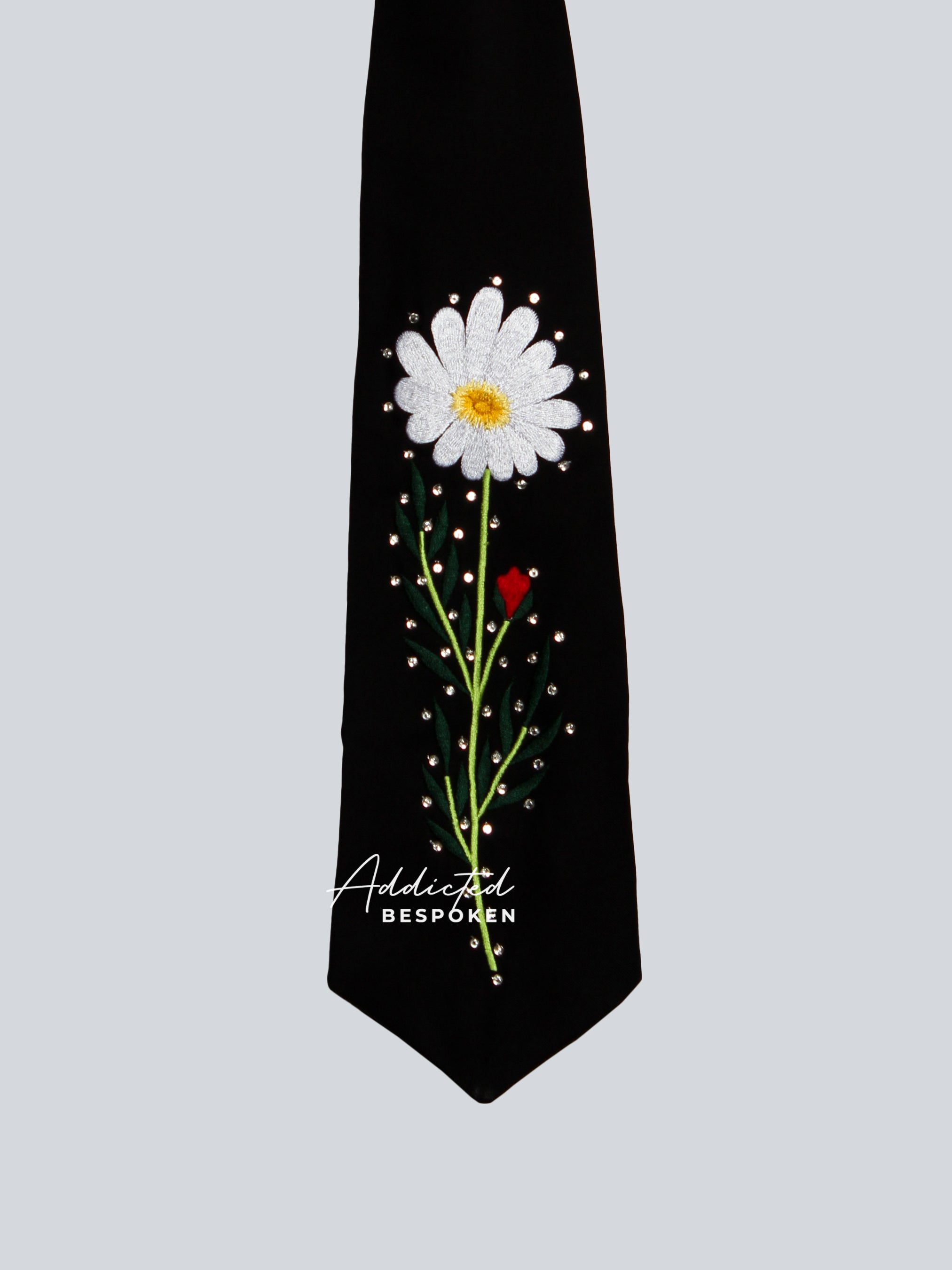 Daisy Embroidered Floral Suit Addicted Bespoken