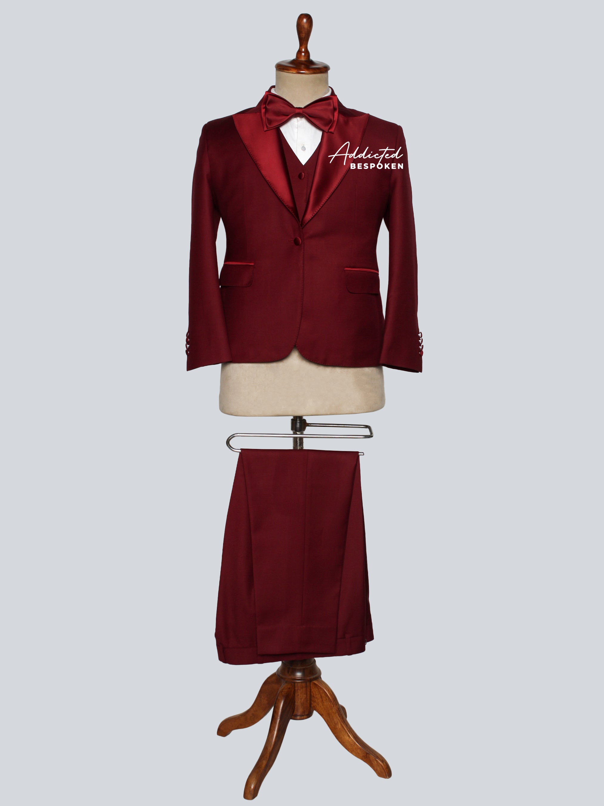 Classic Satin Tuxedo Suit