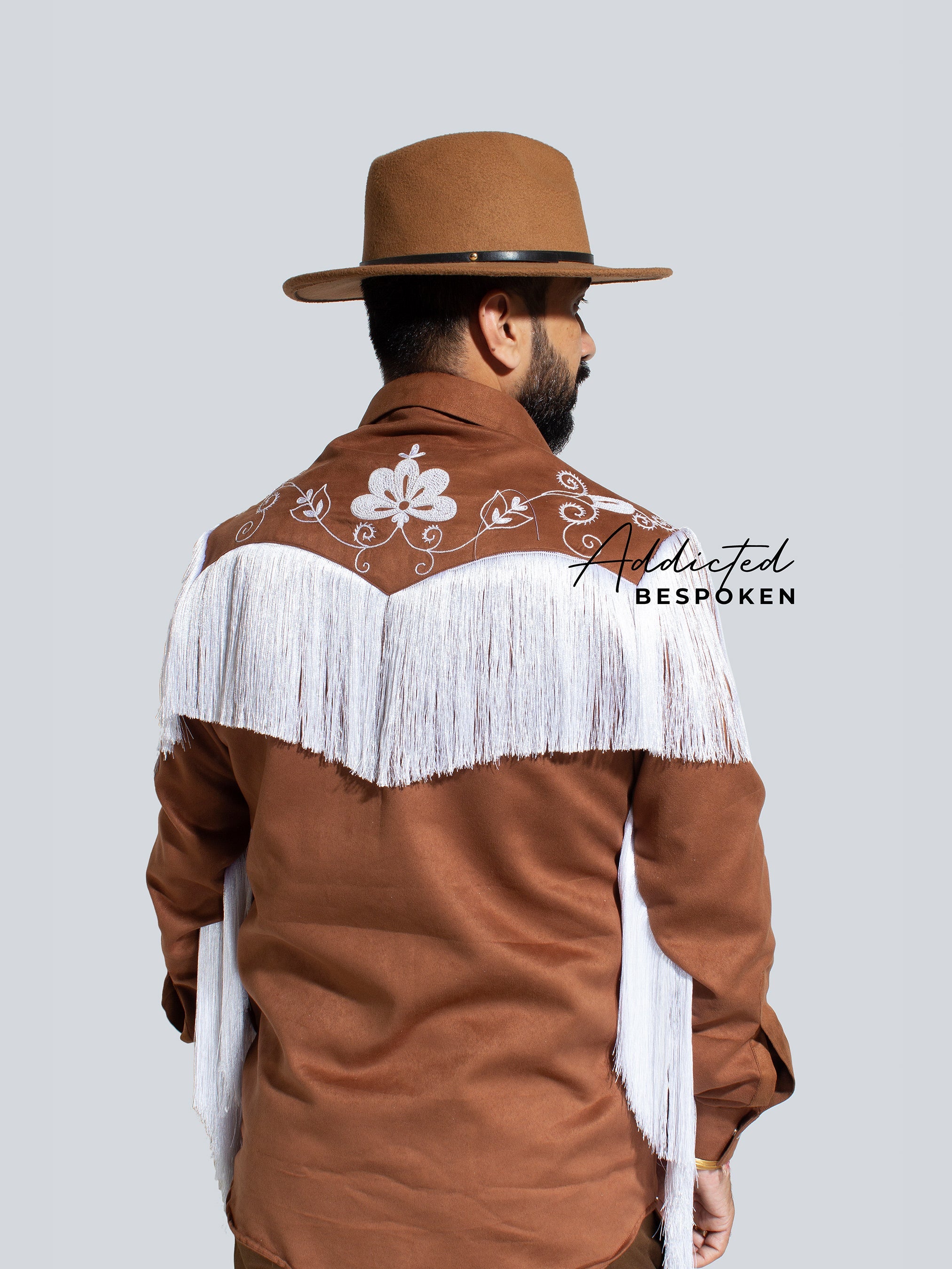 Mens Cowboy Shirt Addicted Bespoken