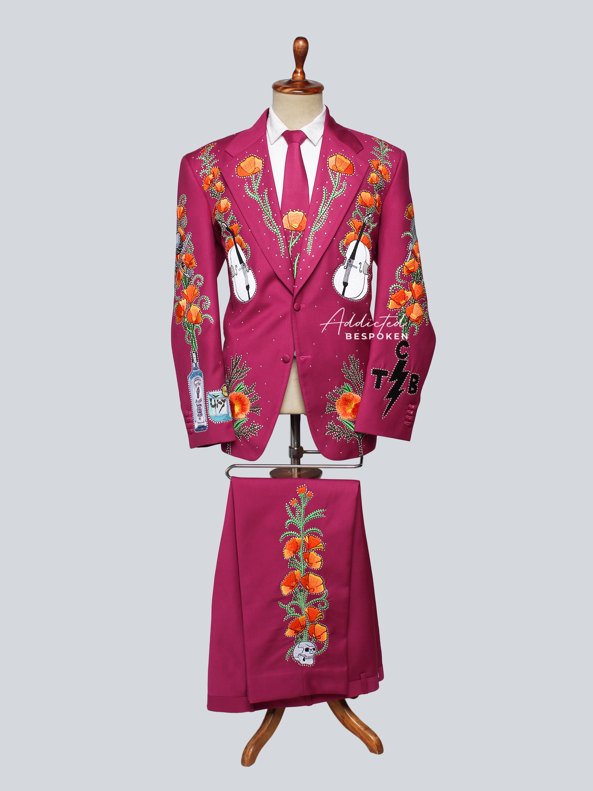 Veiled Elegance Sheer Western Charm Suit