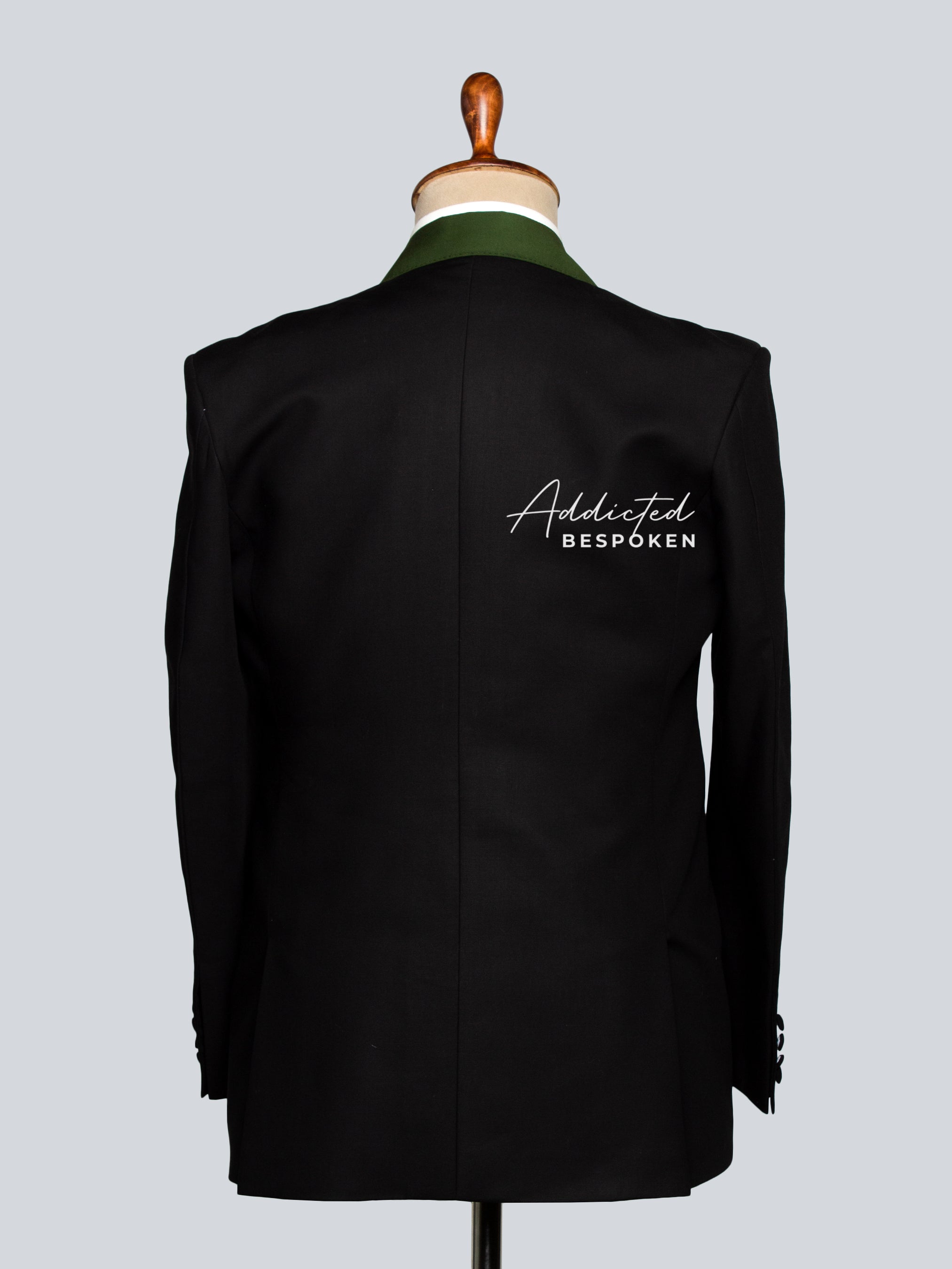 Signature Rose Motif Embroidered Suit