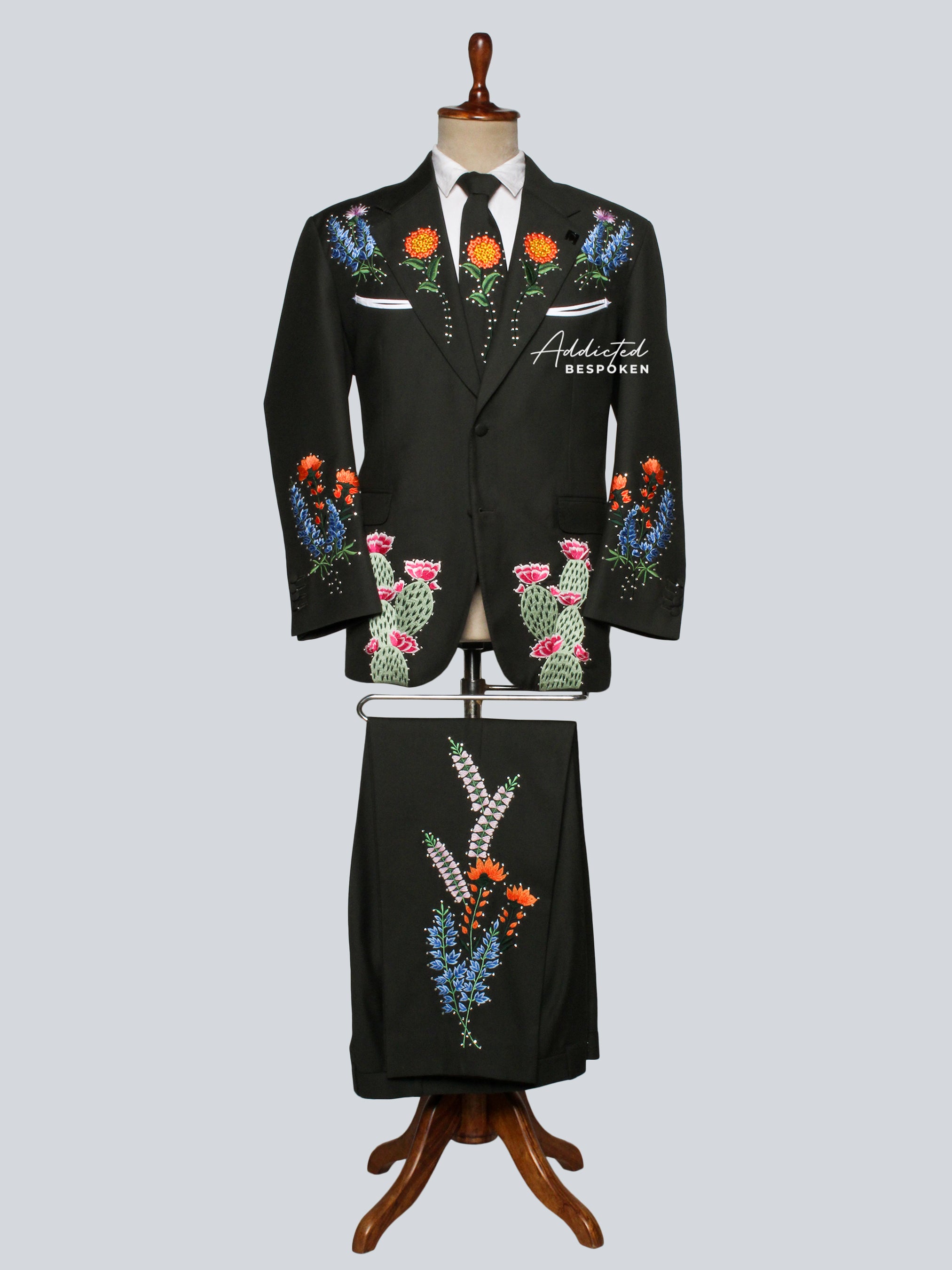 Desert Bloom Wilderness Spirit Embroidered Suit