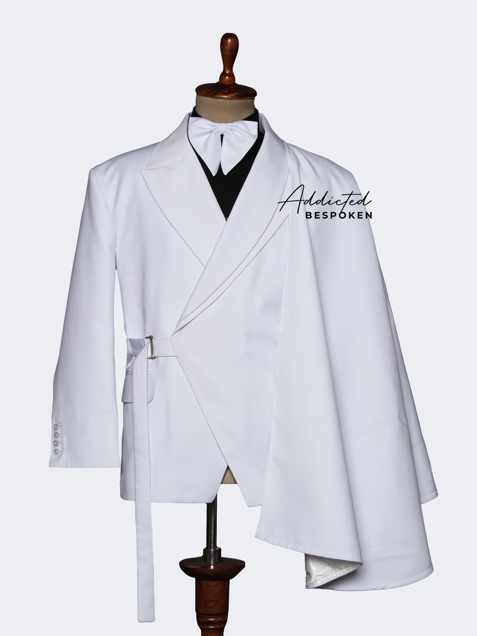 Asymmetrical Tuxedo for Modern Grooms