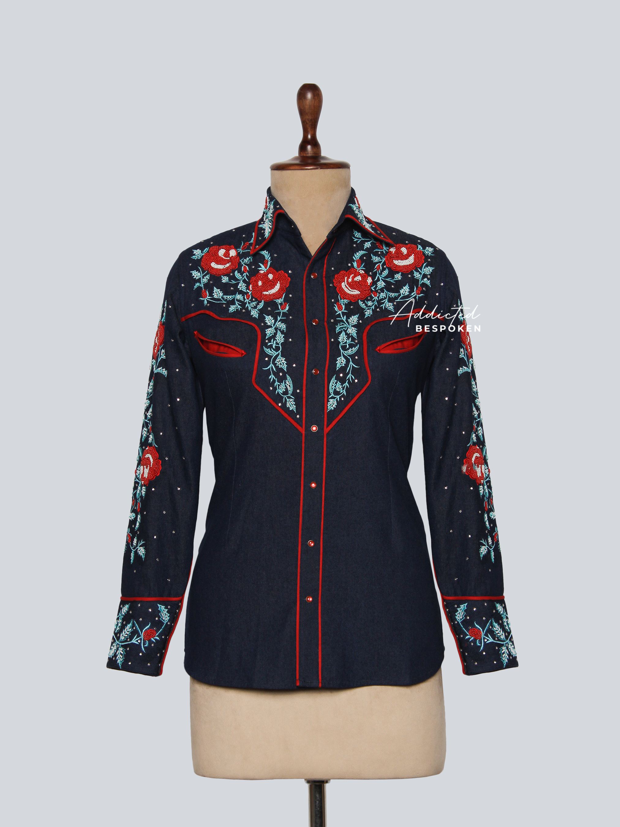 The Midnight Bloom Rider Shirt