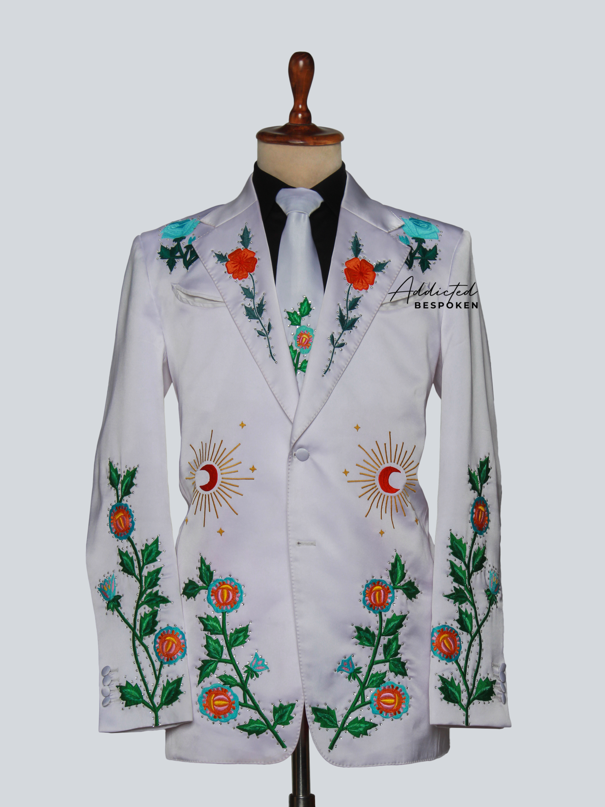 Sunwoven Embroidered Suit