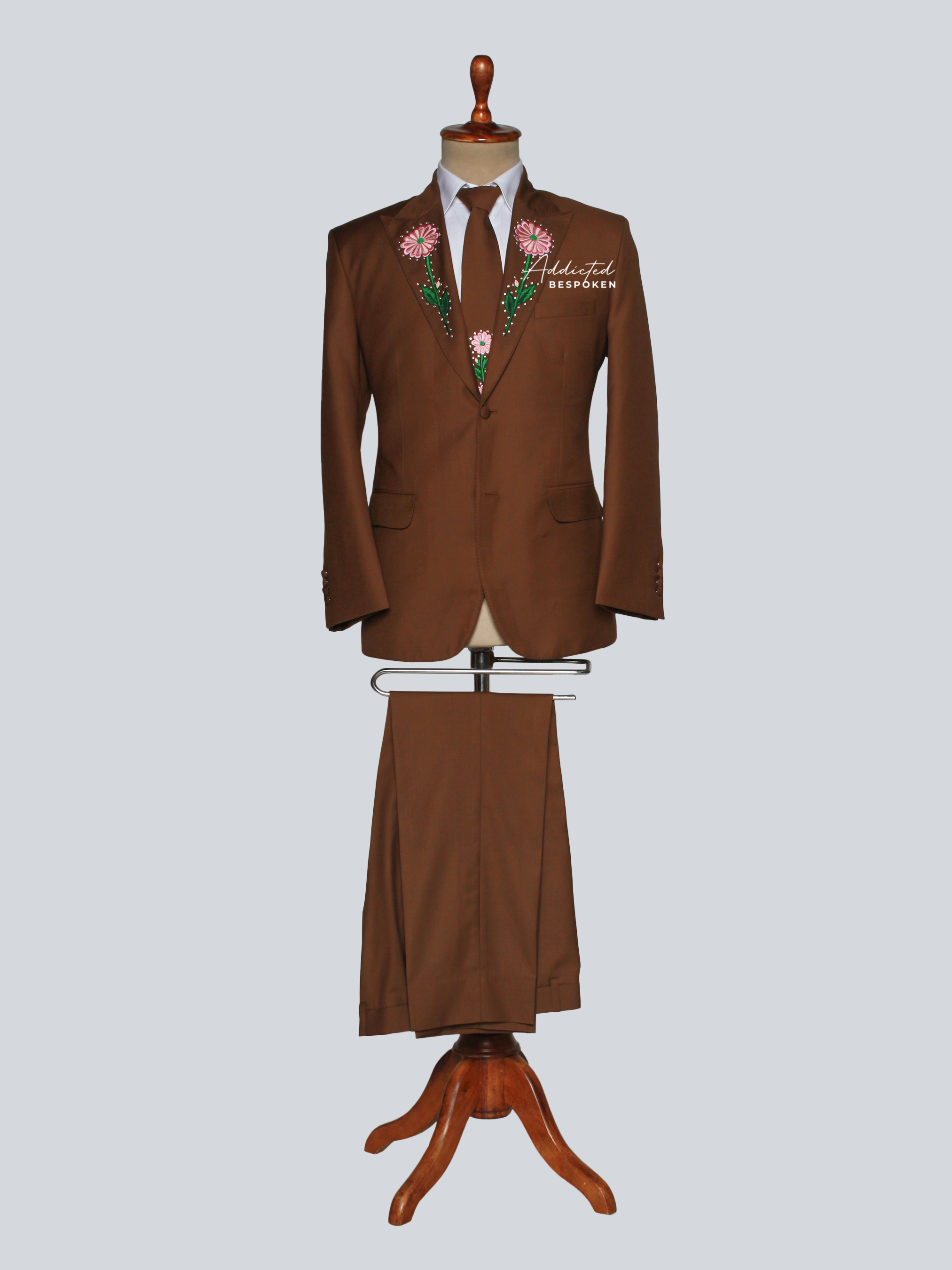 Floral Detail Statement Suit