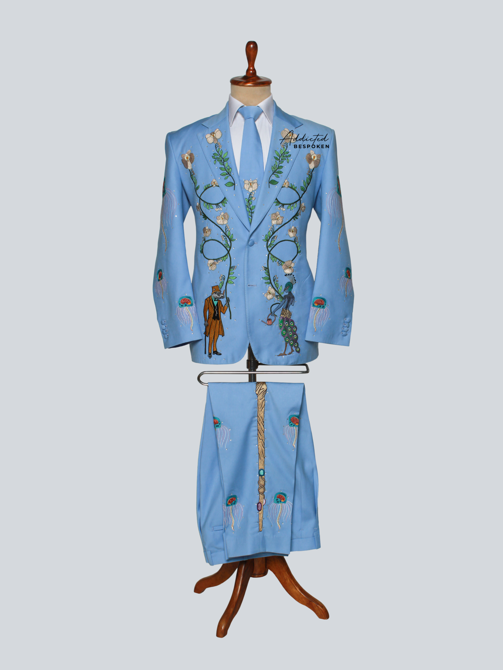 Royal Tale Embroidered Suit