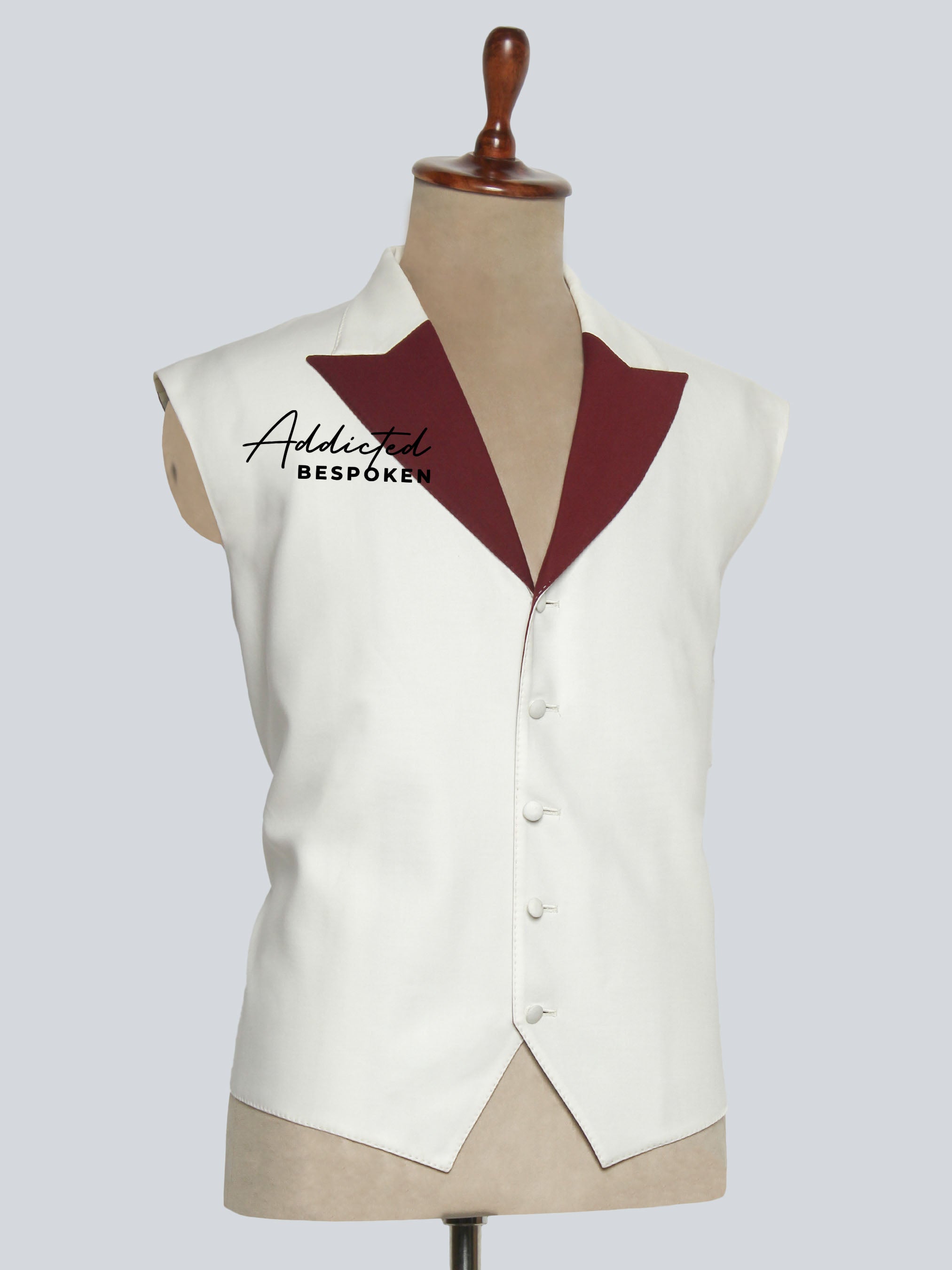 Elegant Suit Waistcoat Addicted Bespoken