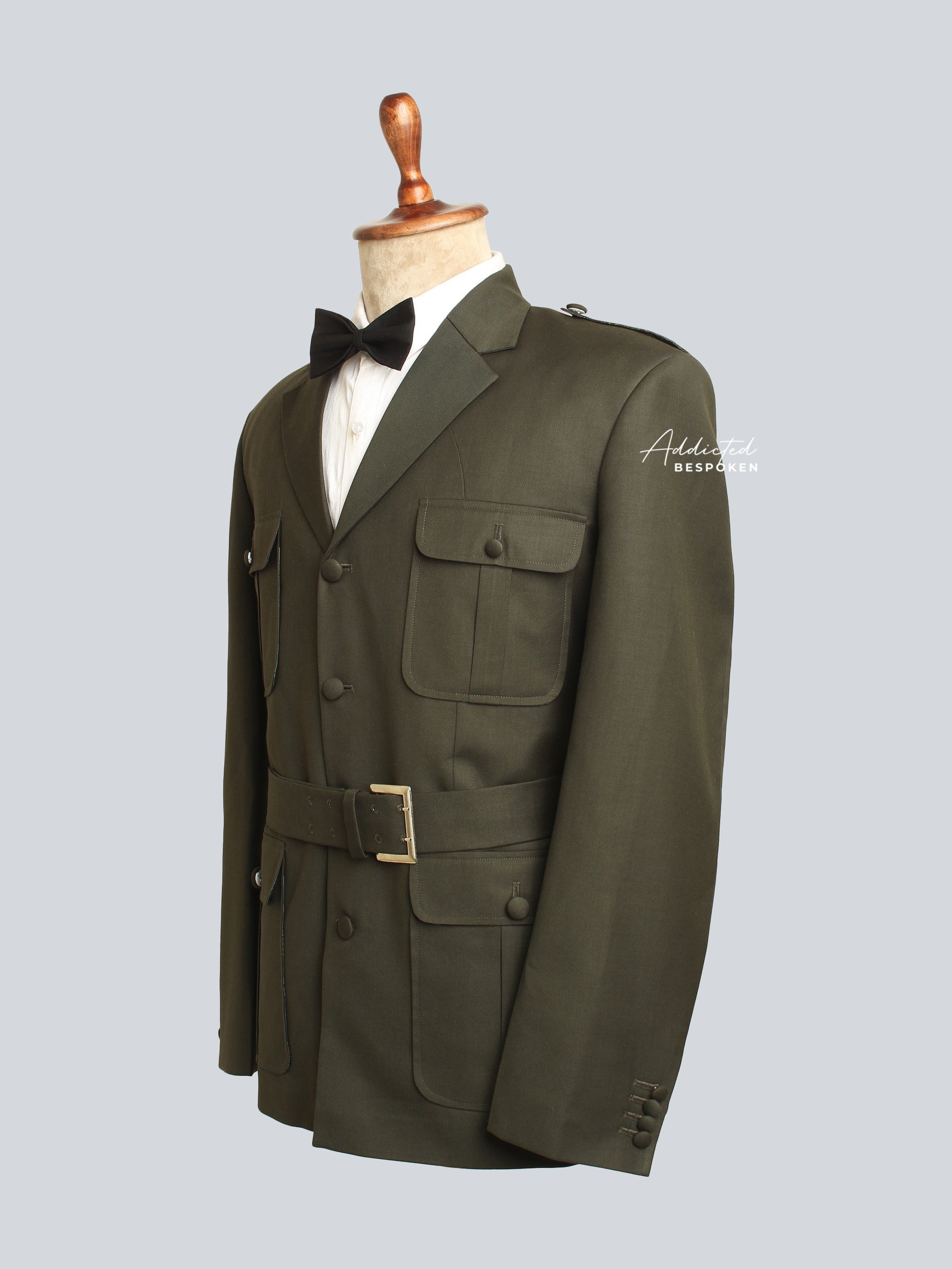 Military Safari Bush Jacket (CLS) Addicted Bespoken