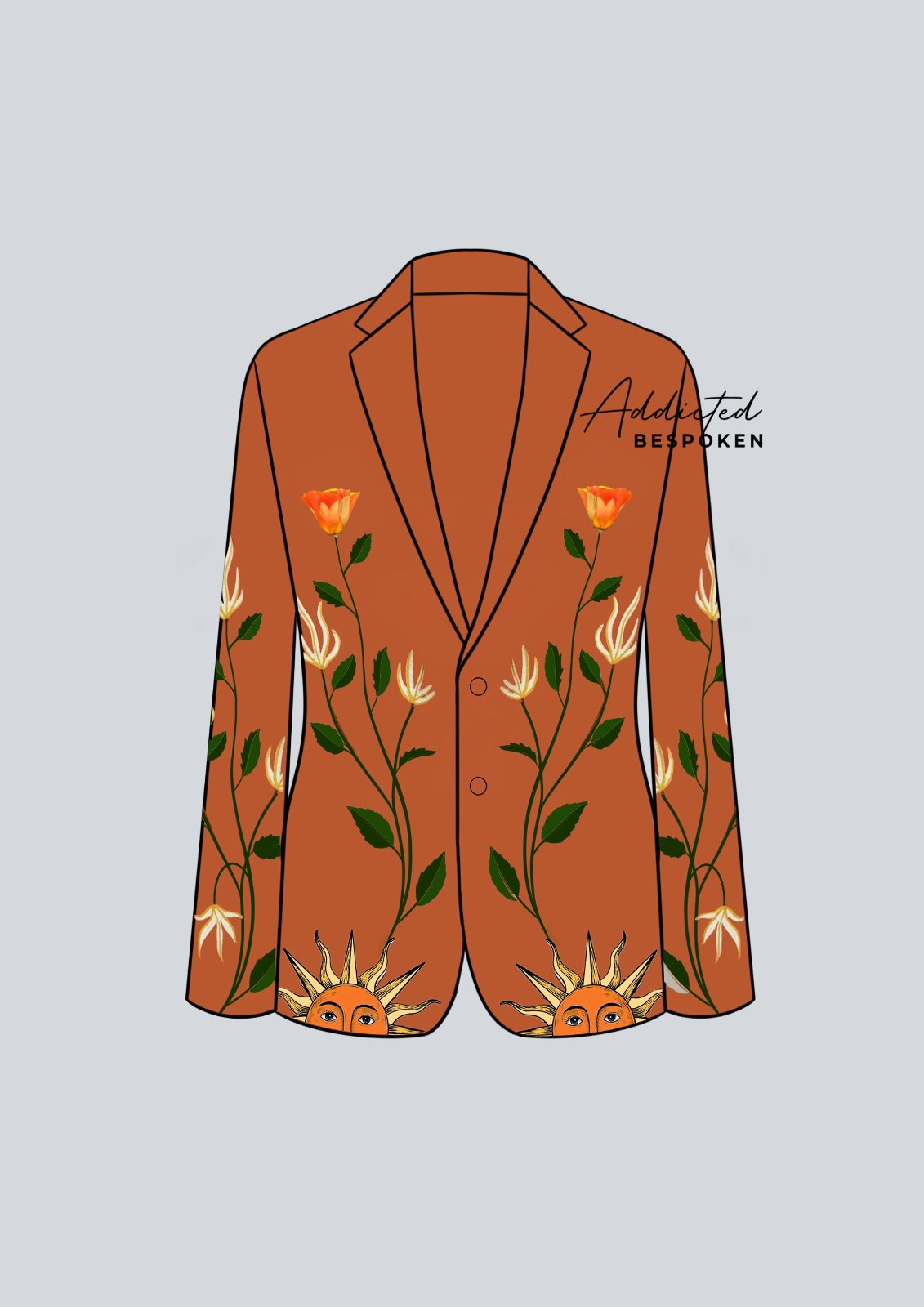 Sunrise Flower Wedding Attire Addicted Bespoken