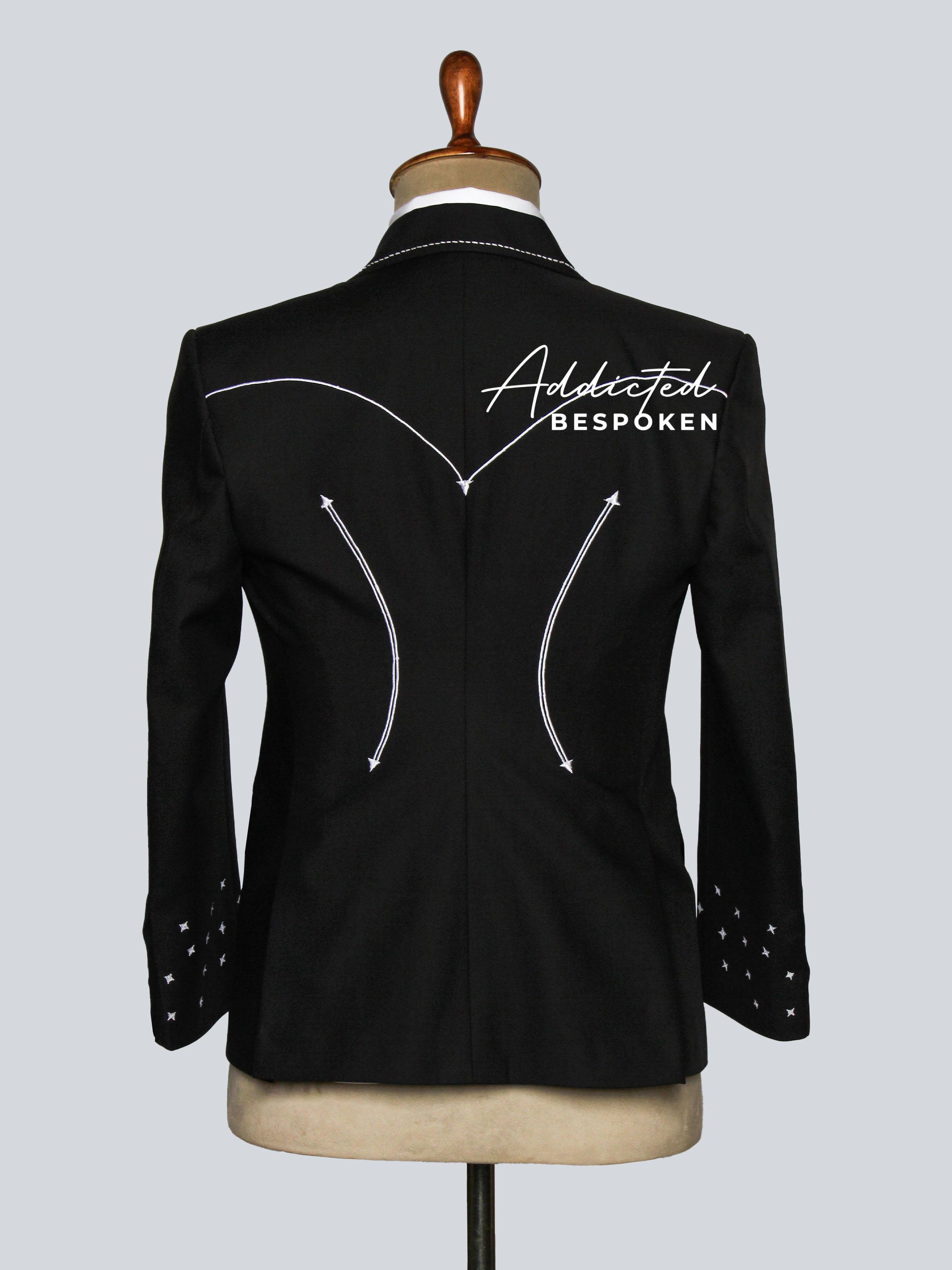 Starline Embroidered Tailored Suit Addicted Bespoken