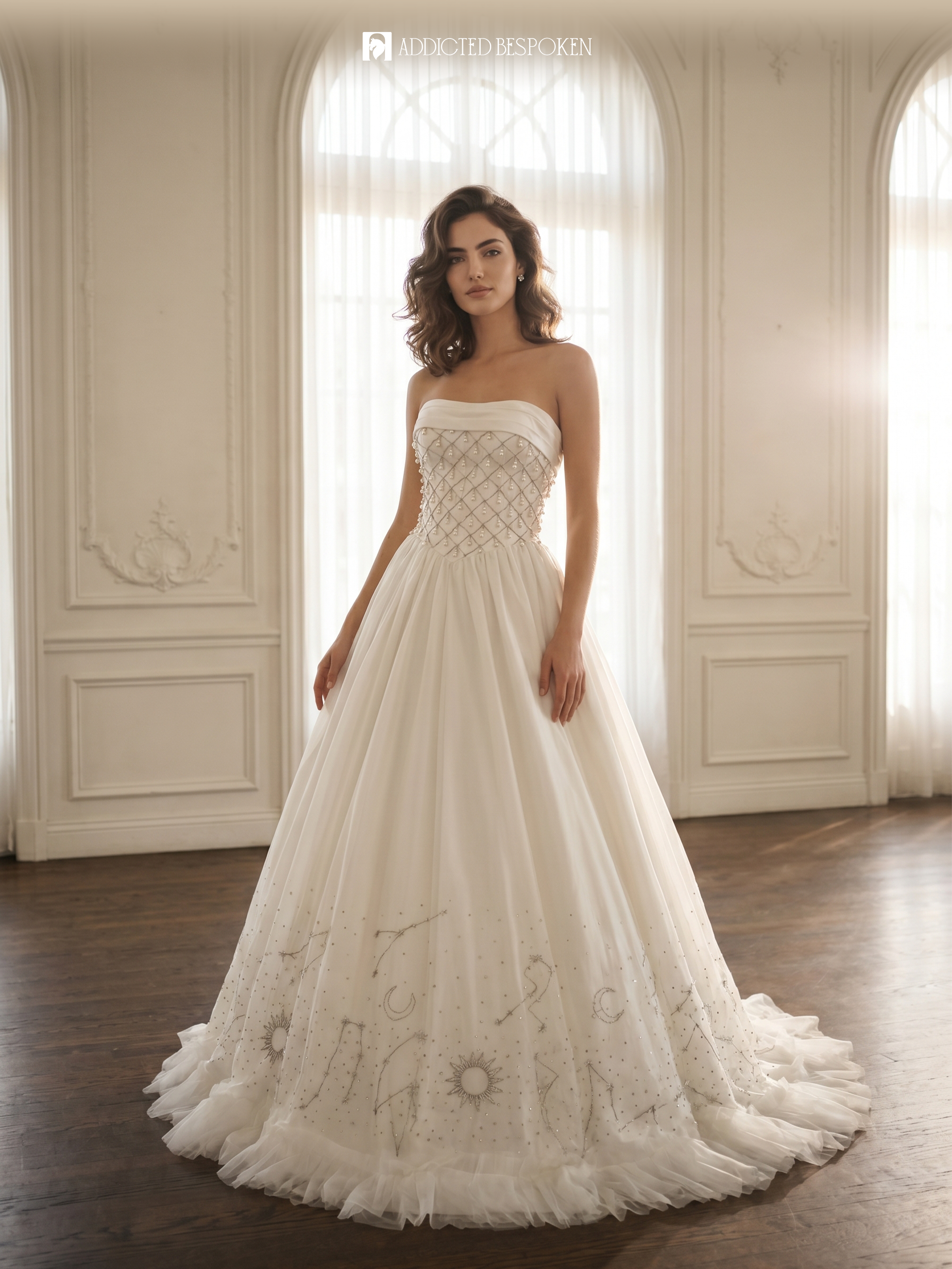 Celestial Bridal Gown Addicted Bespoken