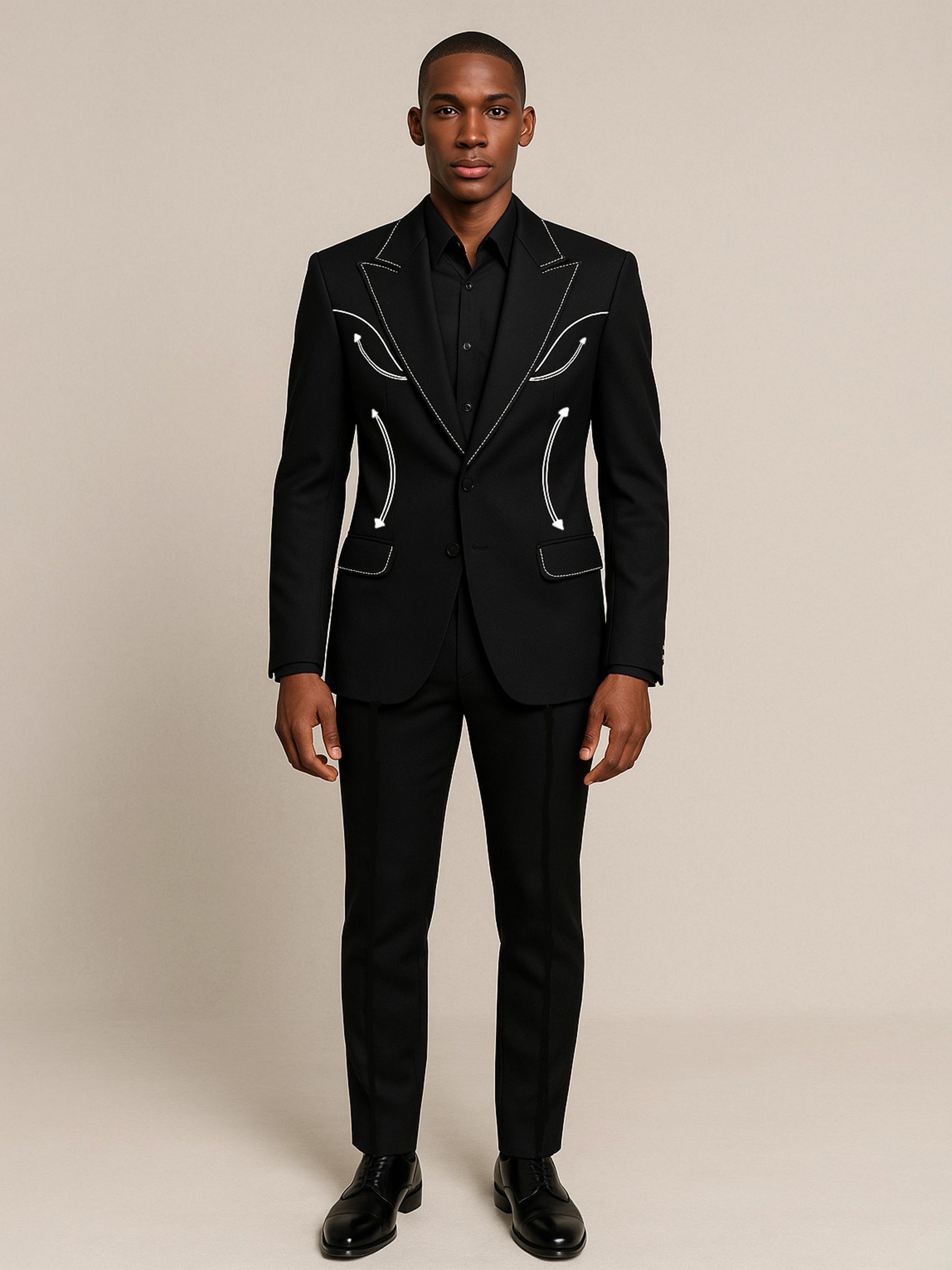 The Midnight Rodeo Stitch Suit