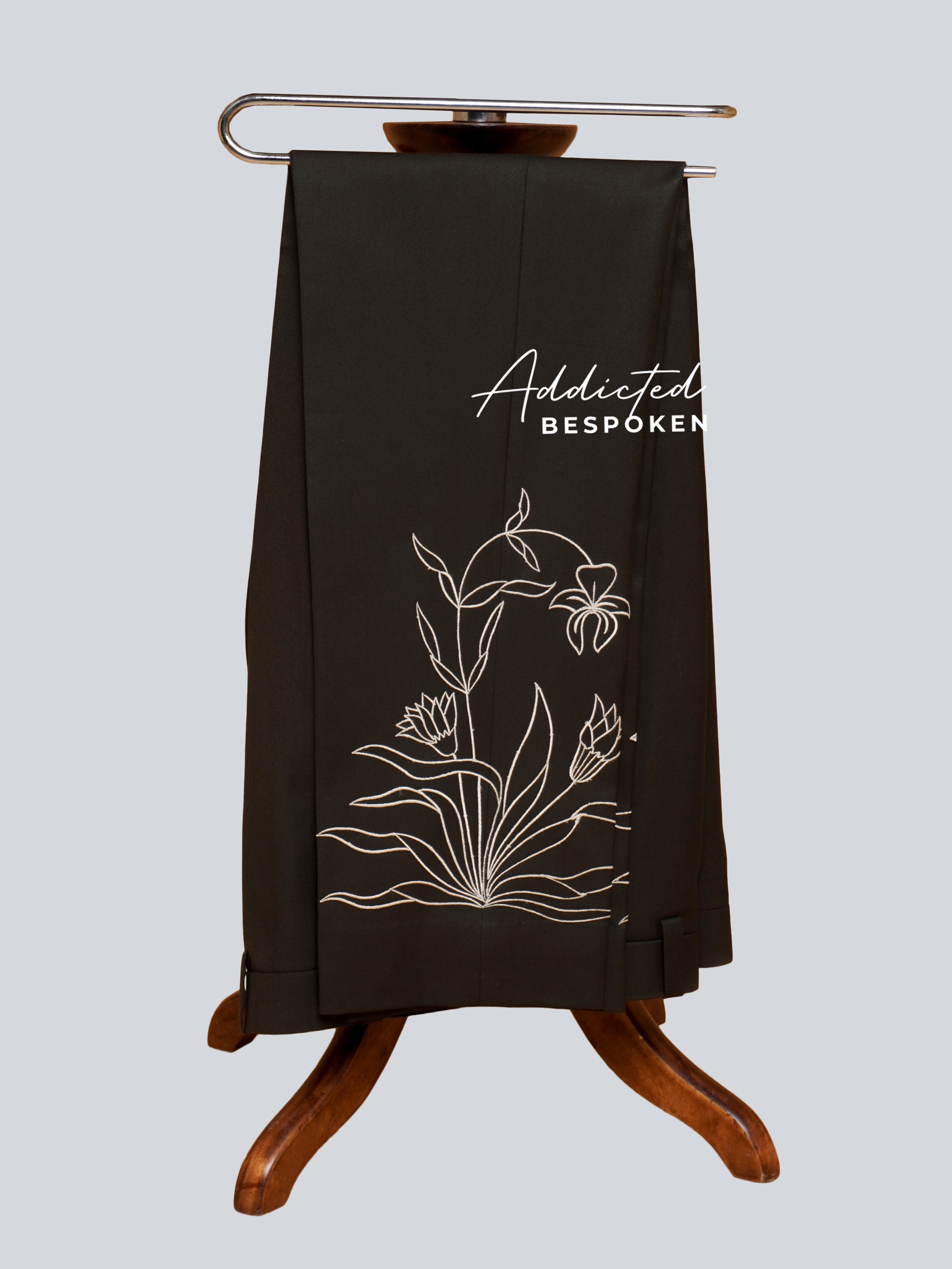 Imperial Embroidered Floral Suit