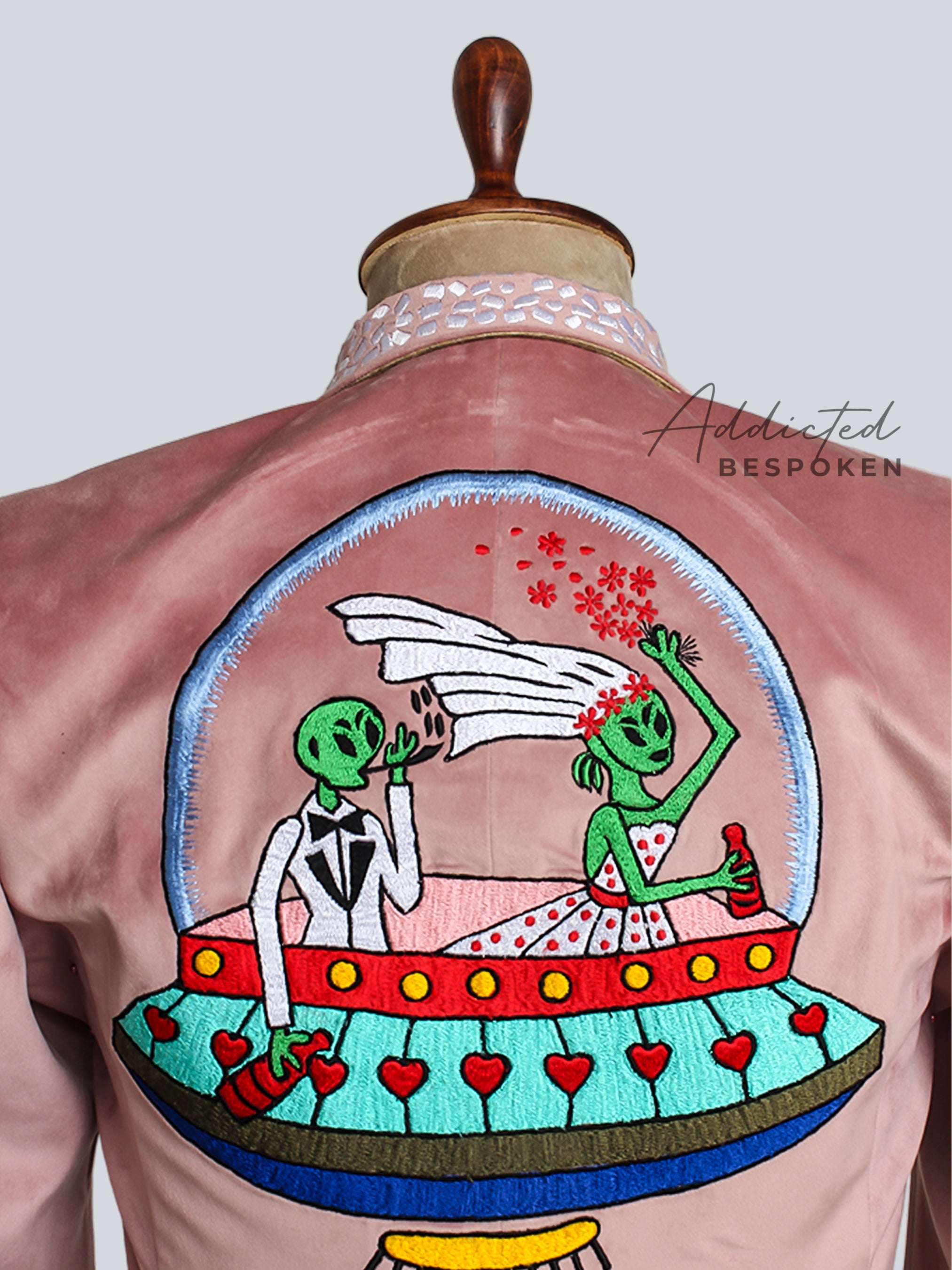 Dusty Rose Cactus Suit Addicted Bespoken