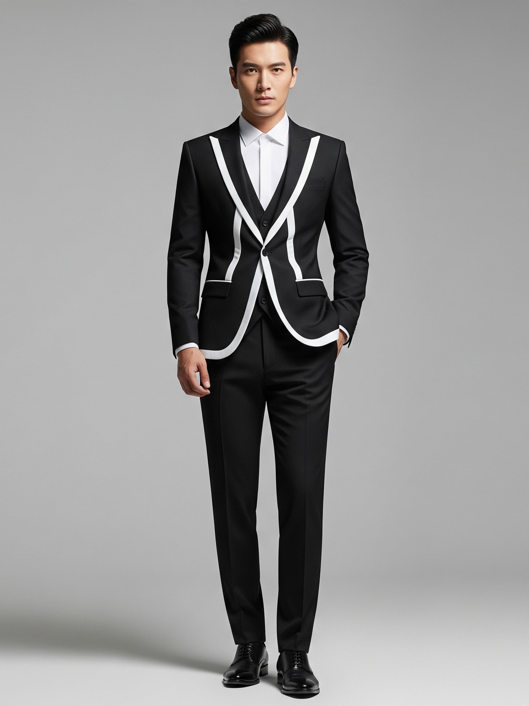 Black Statement Suit